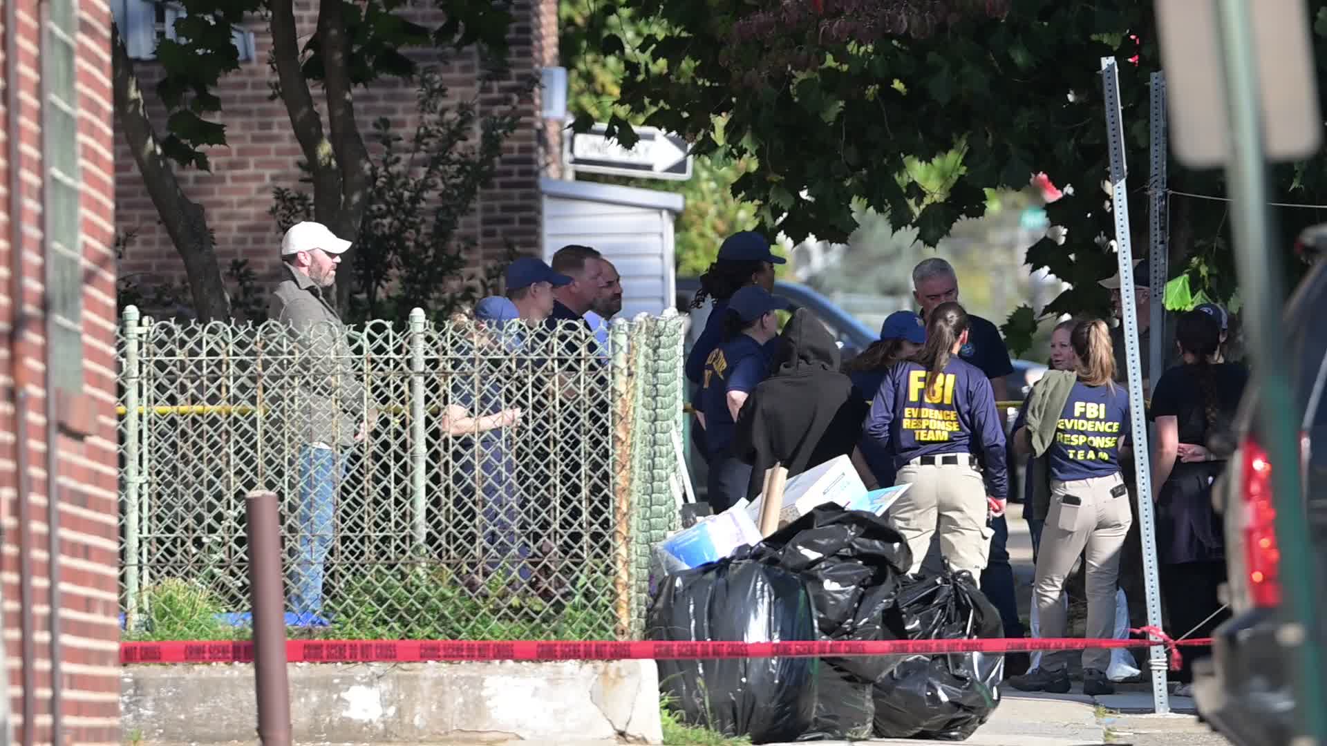 FBI agents raid the home of Eugene Horsch