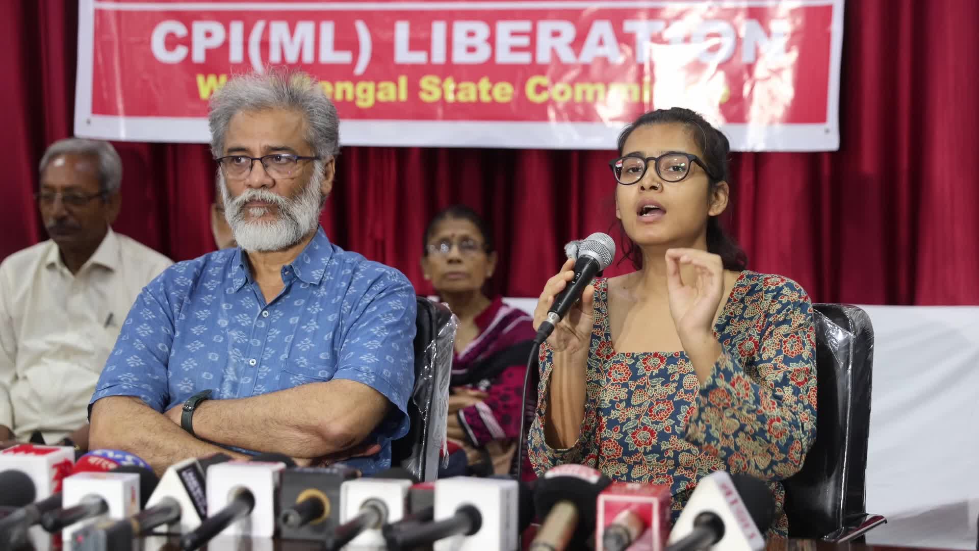 Neha Bohra Press Conference In Kolkata,India