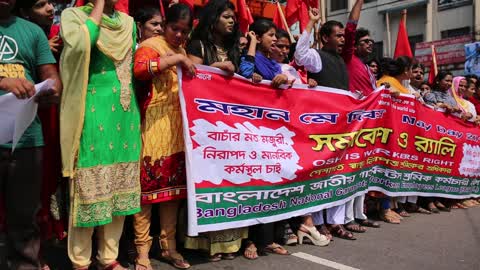 1st May Day Rally In Dhaka