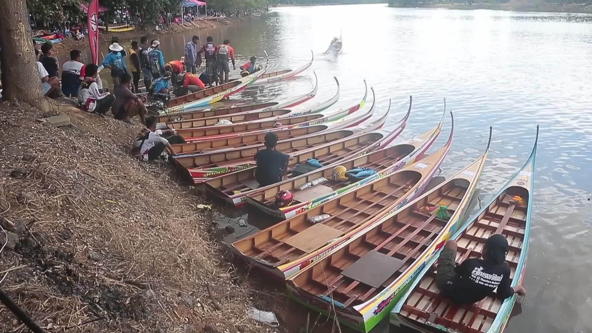Thailand-Sword-Headed Boat Racing Festival/