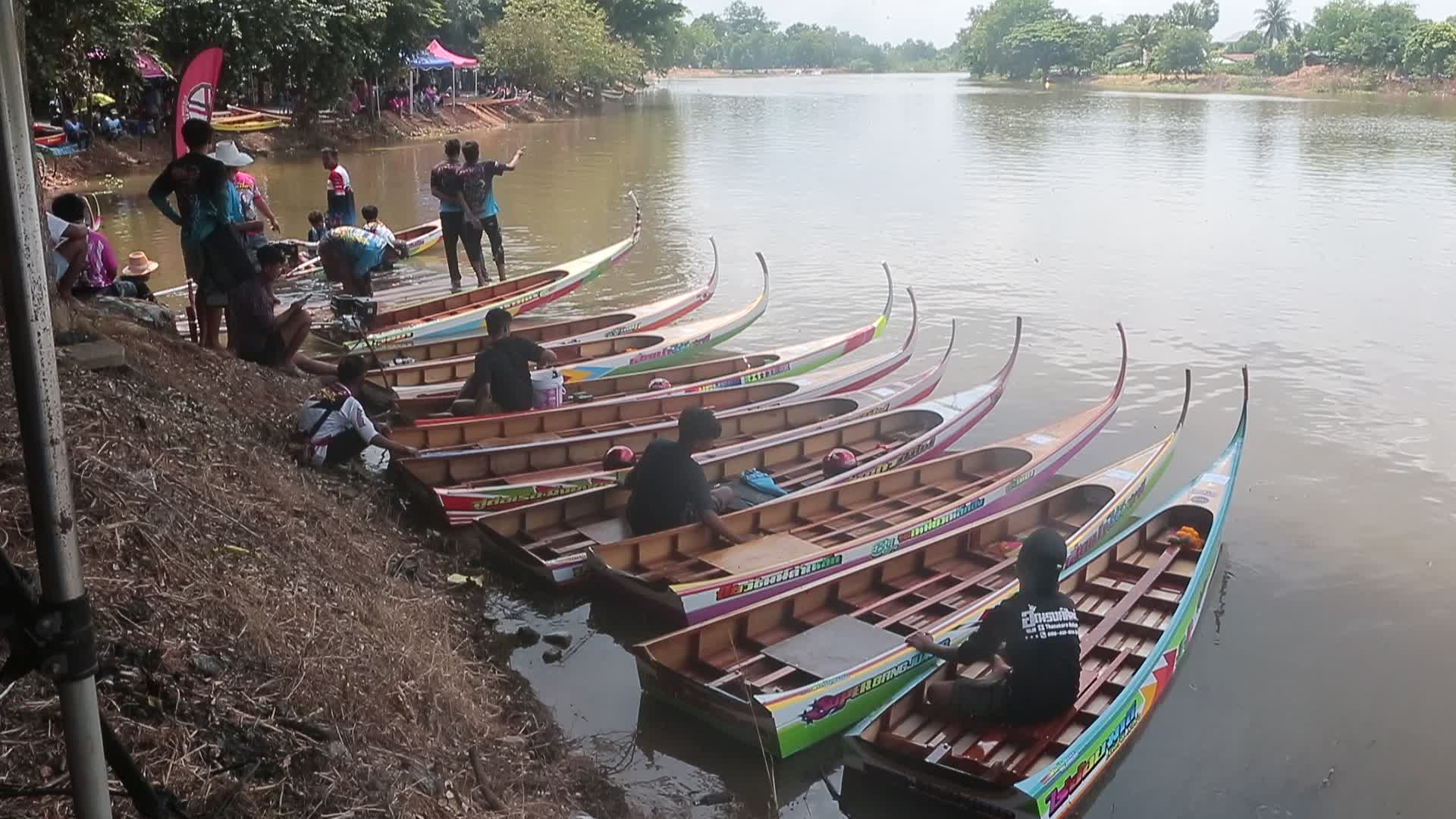 Thailand-Sword-Headed Boat Racing Festival/