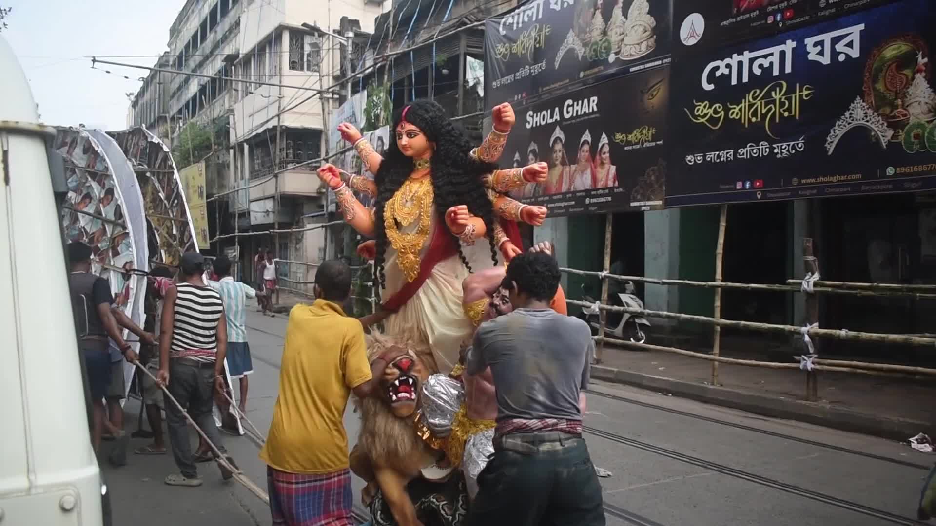 Kolkata During Durga Puja Festival