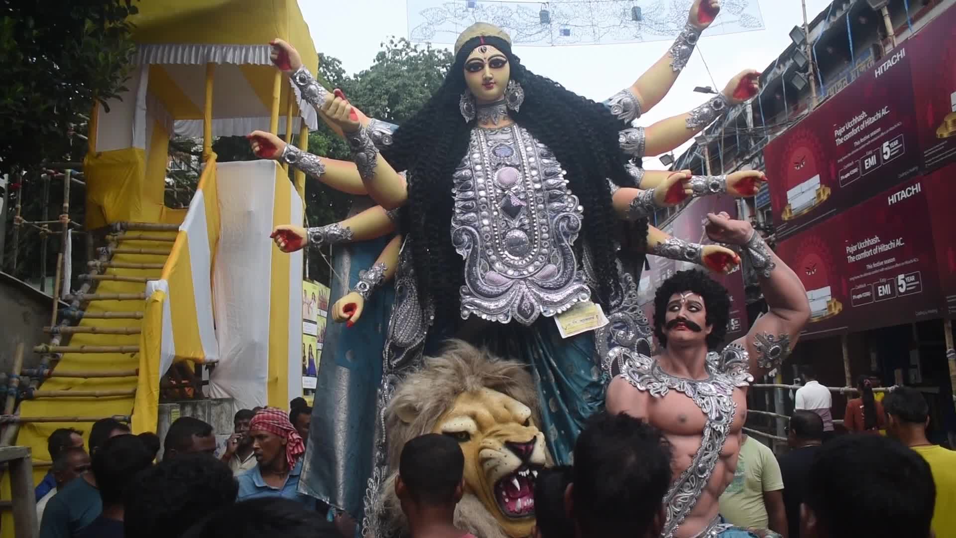 Kolkata During Durga Puja Festival