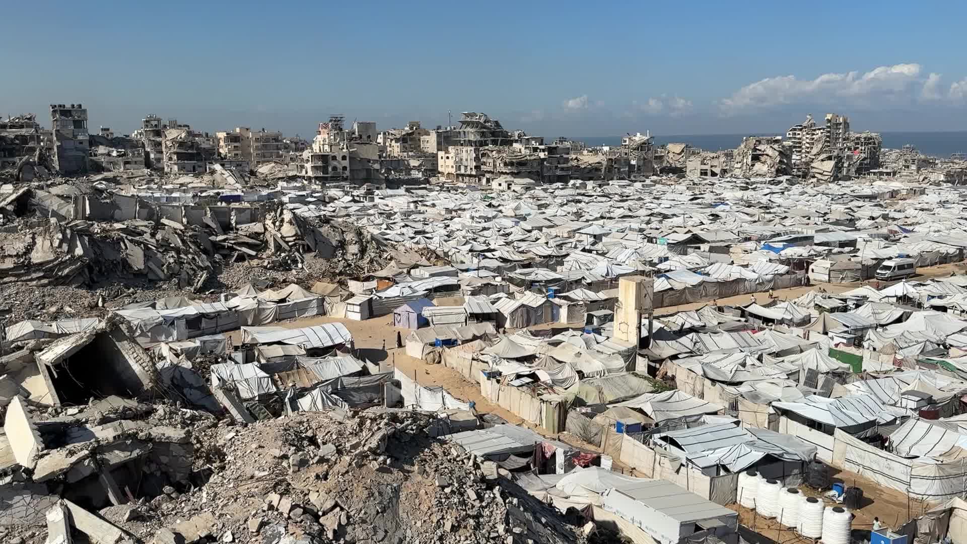 Aftermath of Israeli Airstrike In Gaza