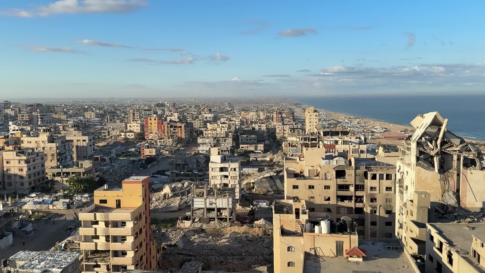 Aftermath of Israeli Airstrike In Gaza