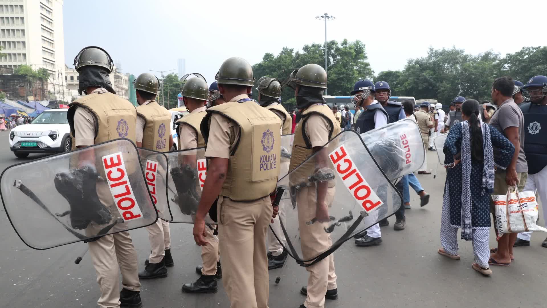 Leftist Student Organisations Protest In Kolkata, India