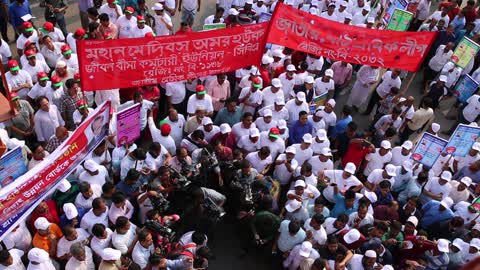 1st May Day Rally In Dhaka