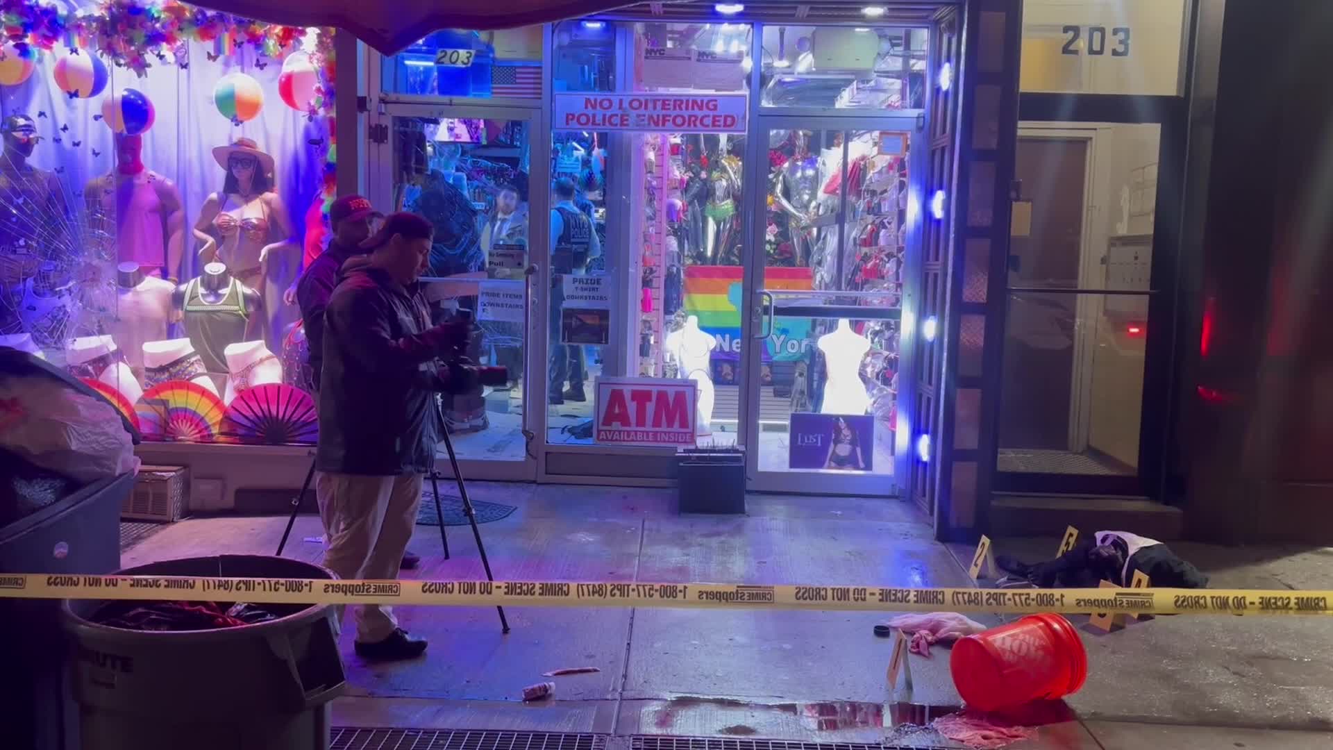Man Killed After Assault Near Rainbow Station Sex Shop In Manhattan New York - 11 October 2026