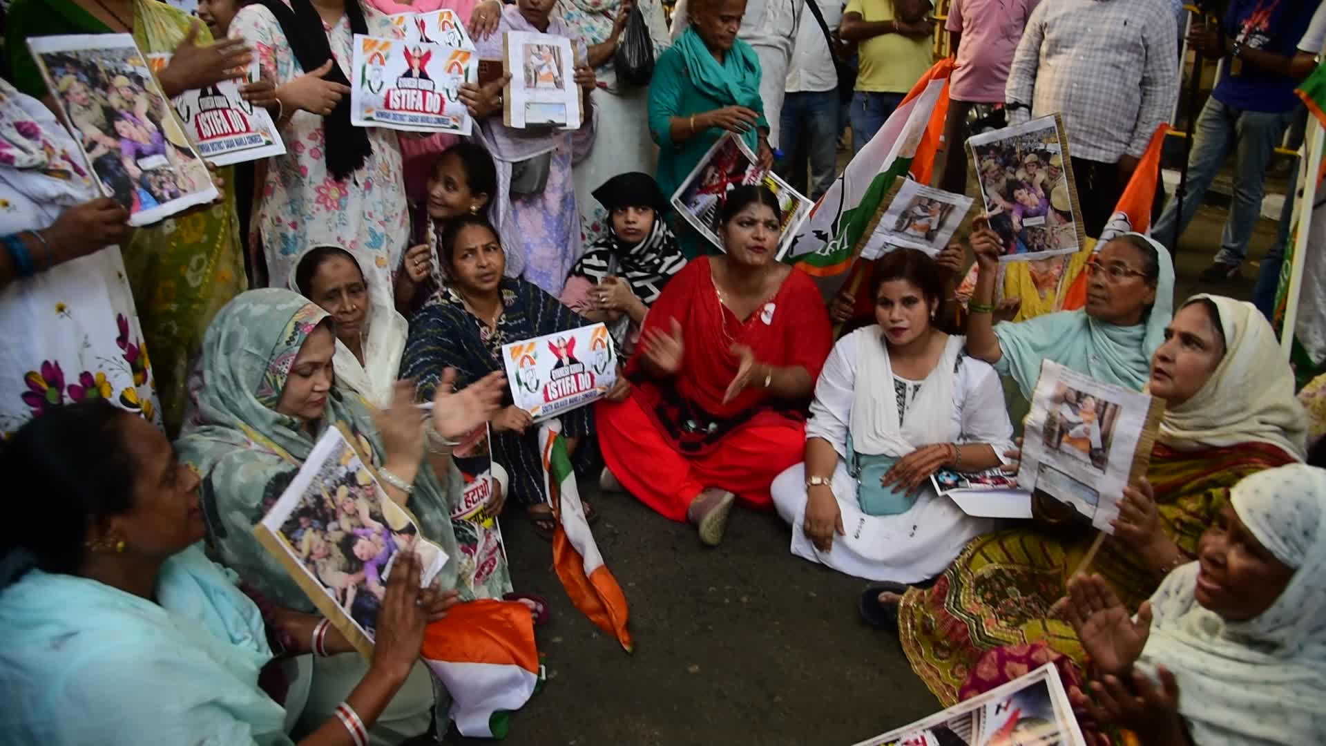 Protest Against CEC Gyanesh Kumar In Kolkata.