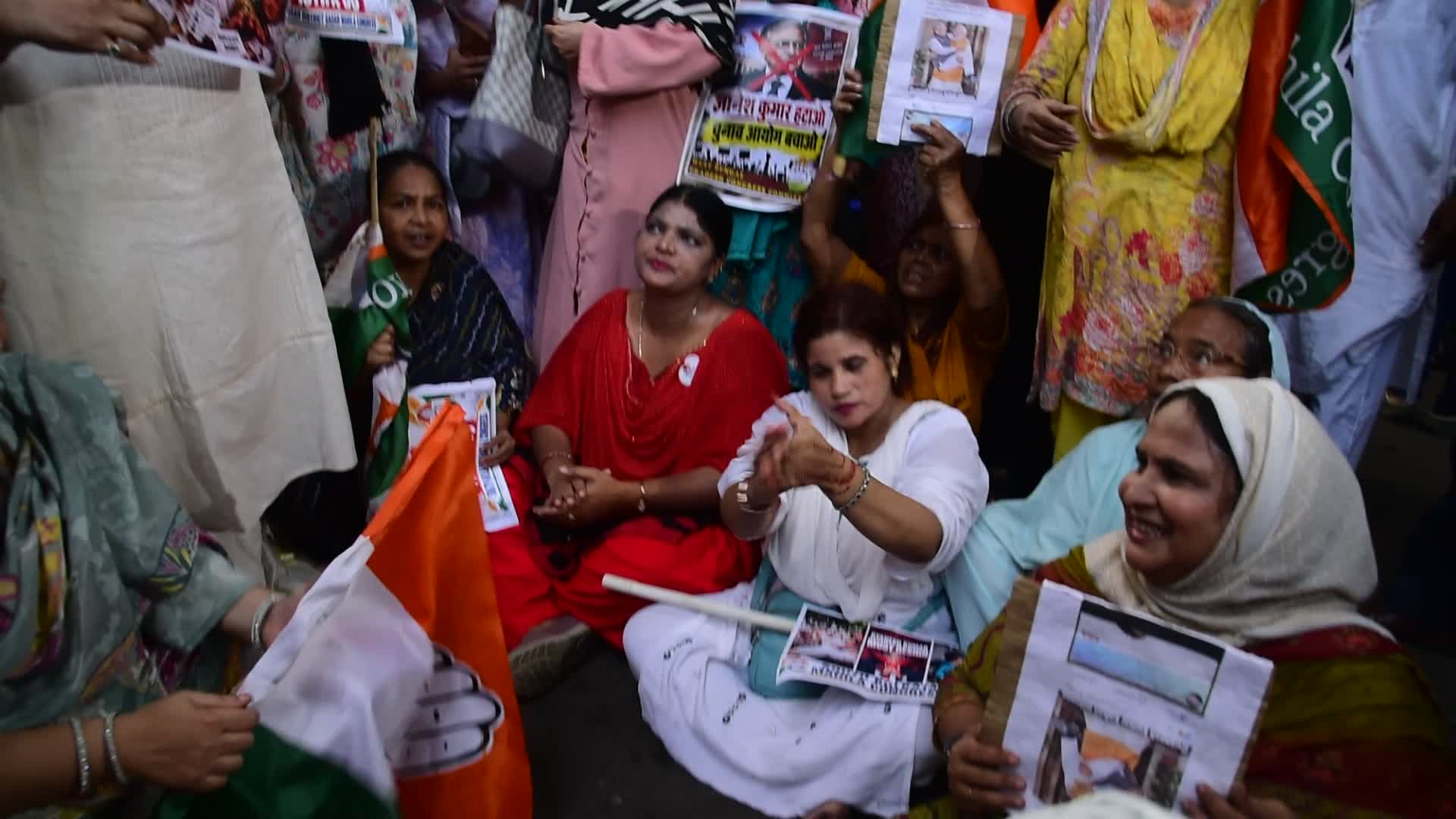Protest Against CEC Gyanesh Kumar In Kolkata.