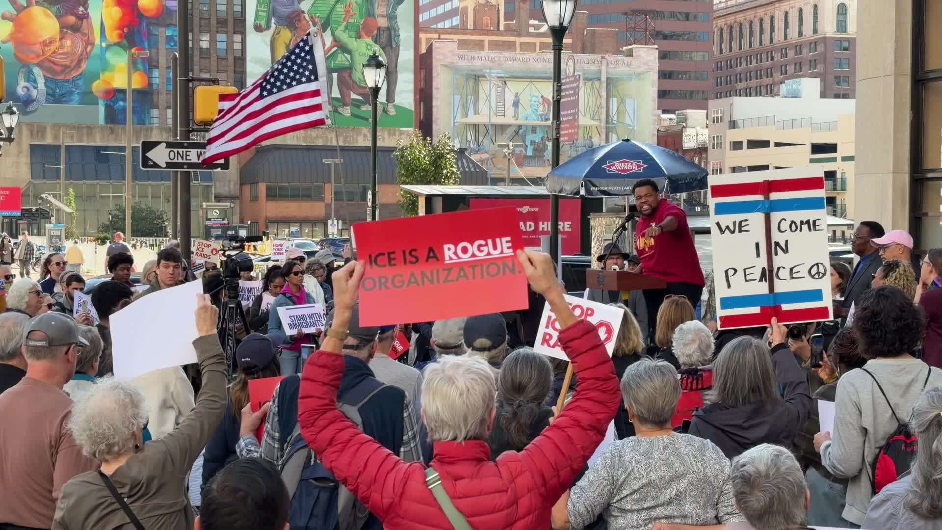 Faith Leaders and Activists Hold March and Vigil for Immigrant Justice in Philadelphia