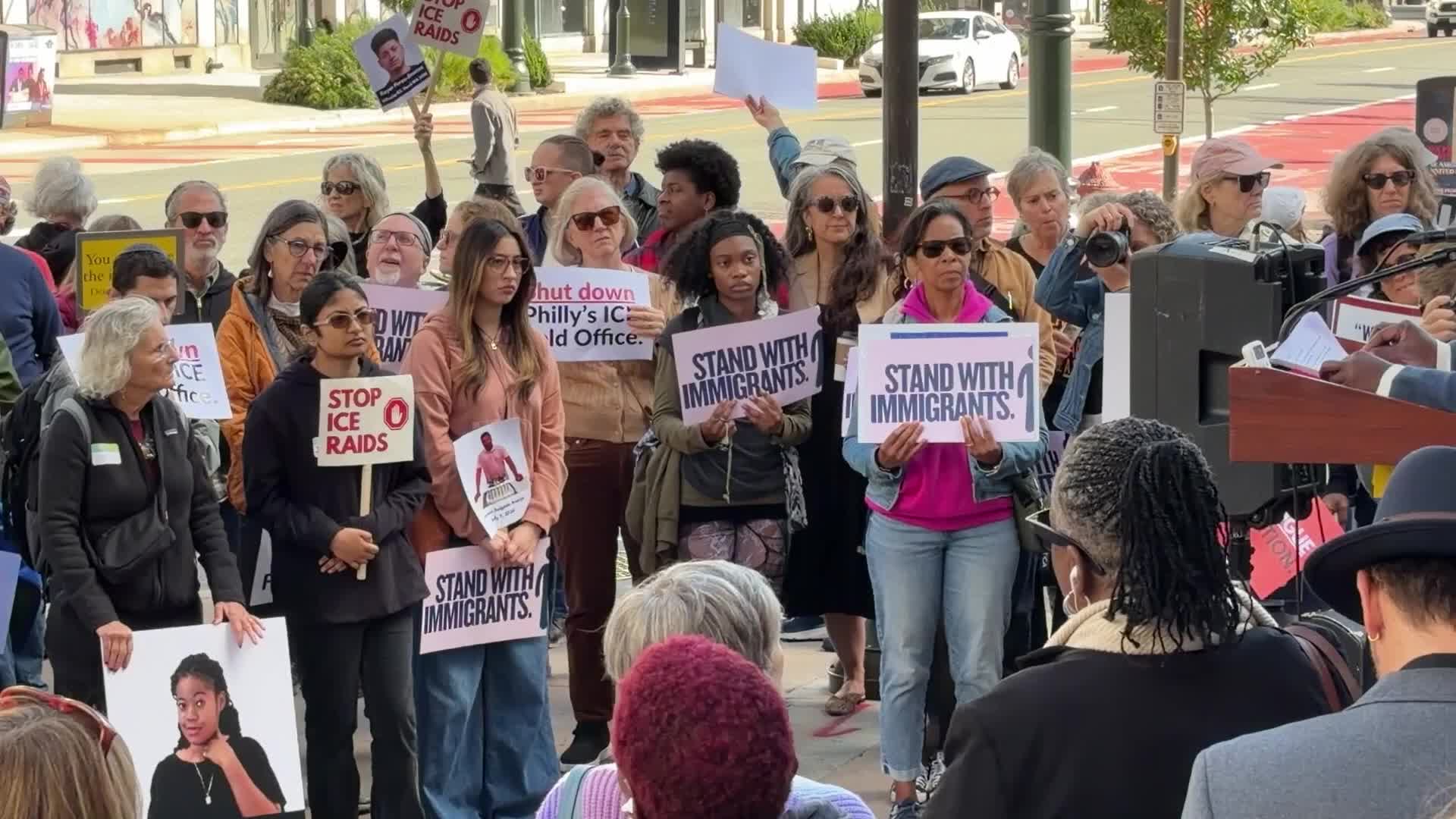 Faith Leaders and Activists Hold March and Vigil for Immigrant Justice in Philadelphia