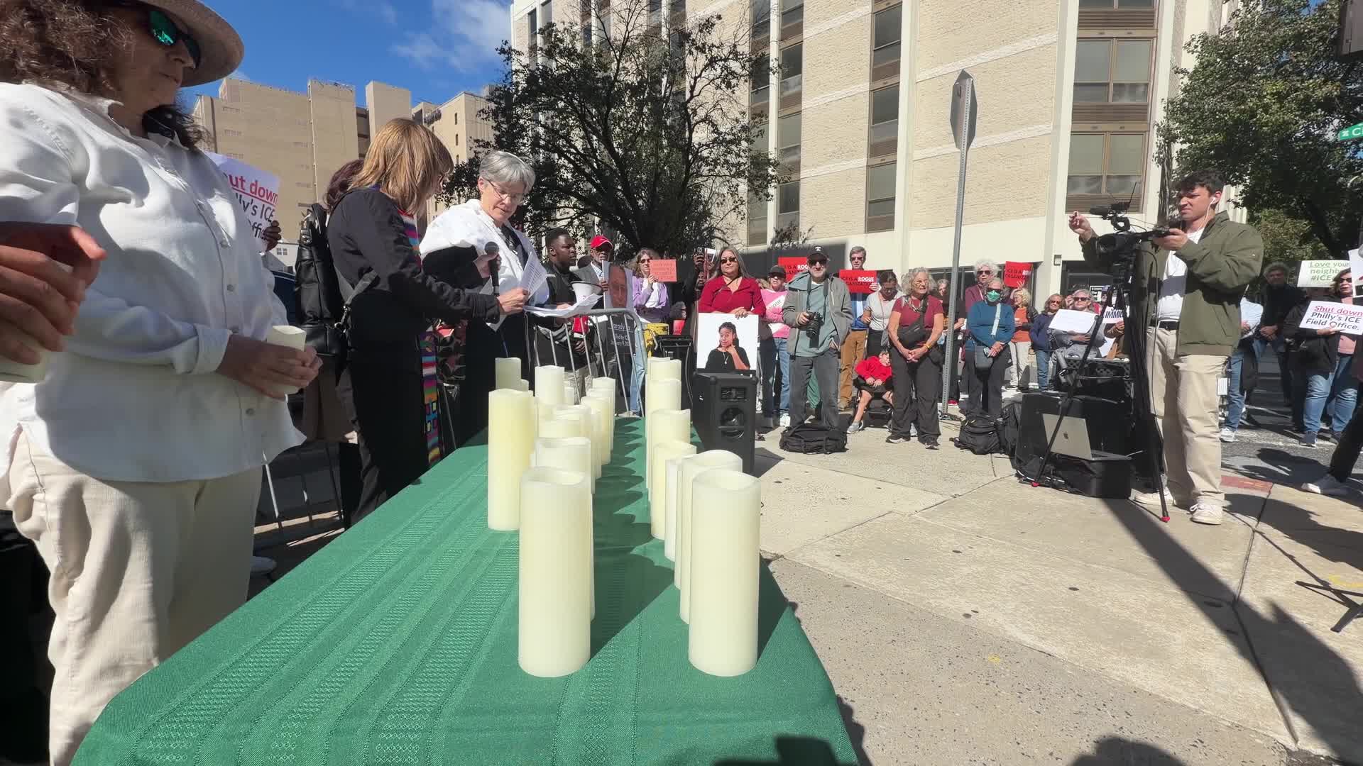 Faith Leaders and Activists Hold March and Vigil for Immigrant Justice in Philadelphia
