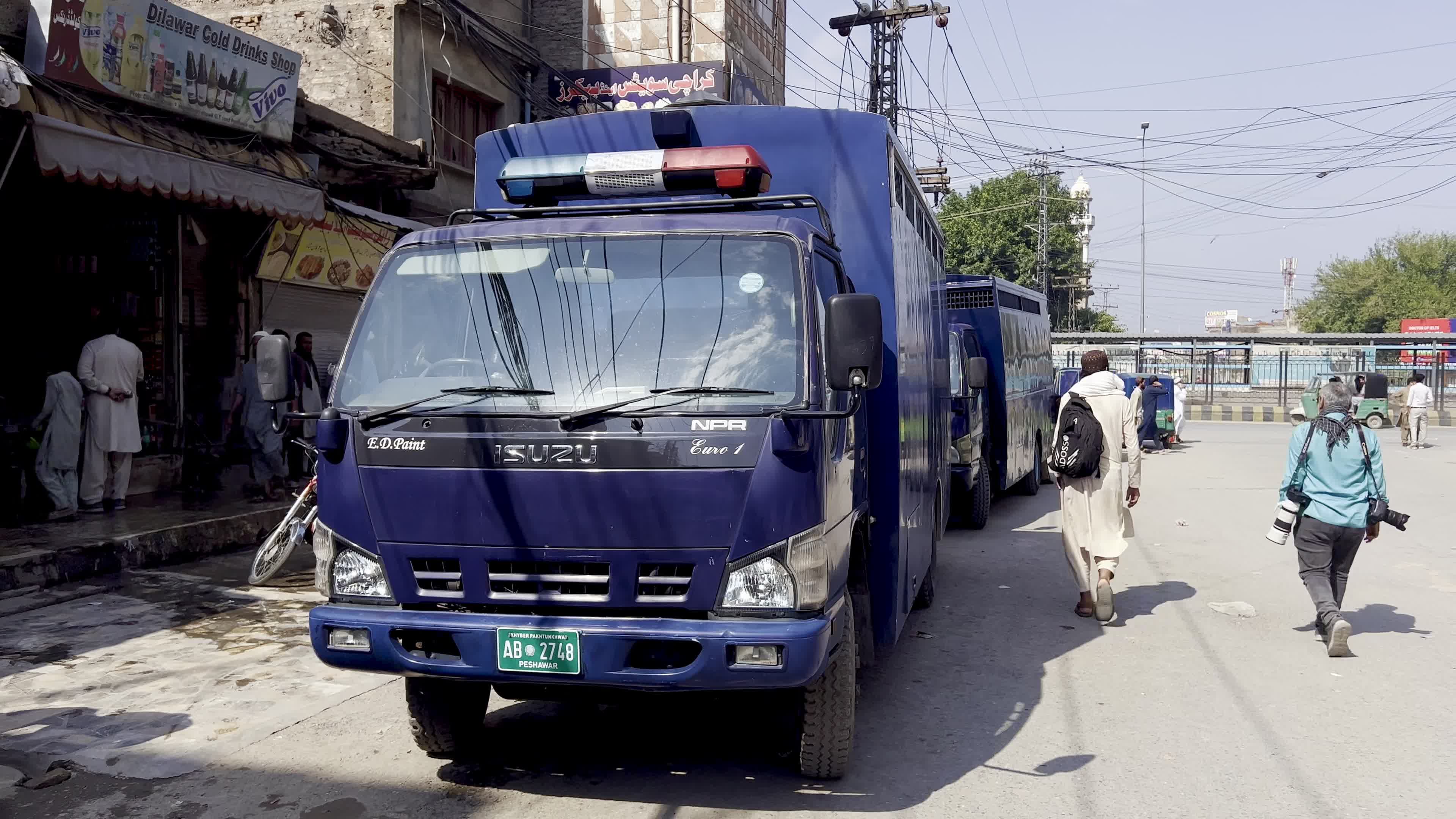Police Arrest PTI Supporters During Protest in Peshawar