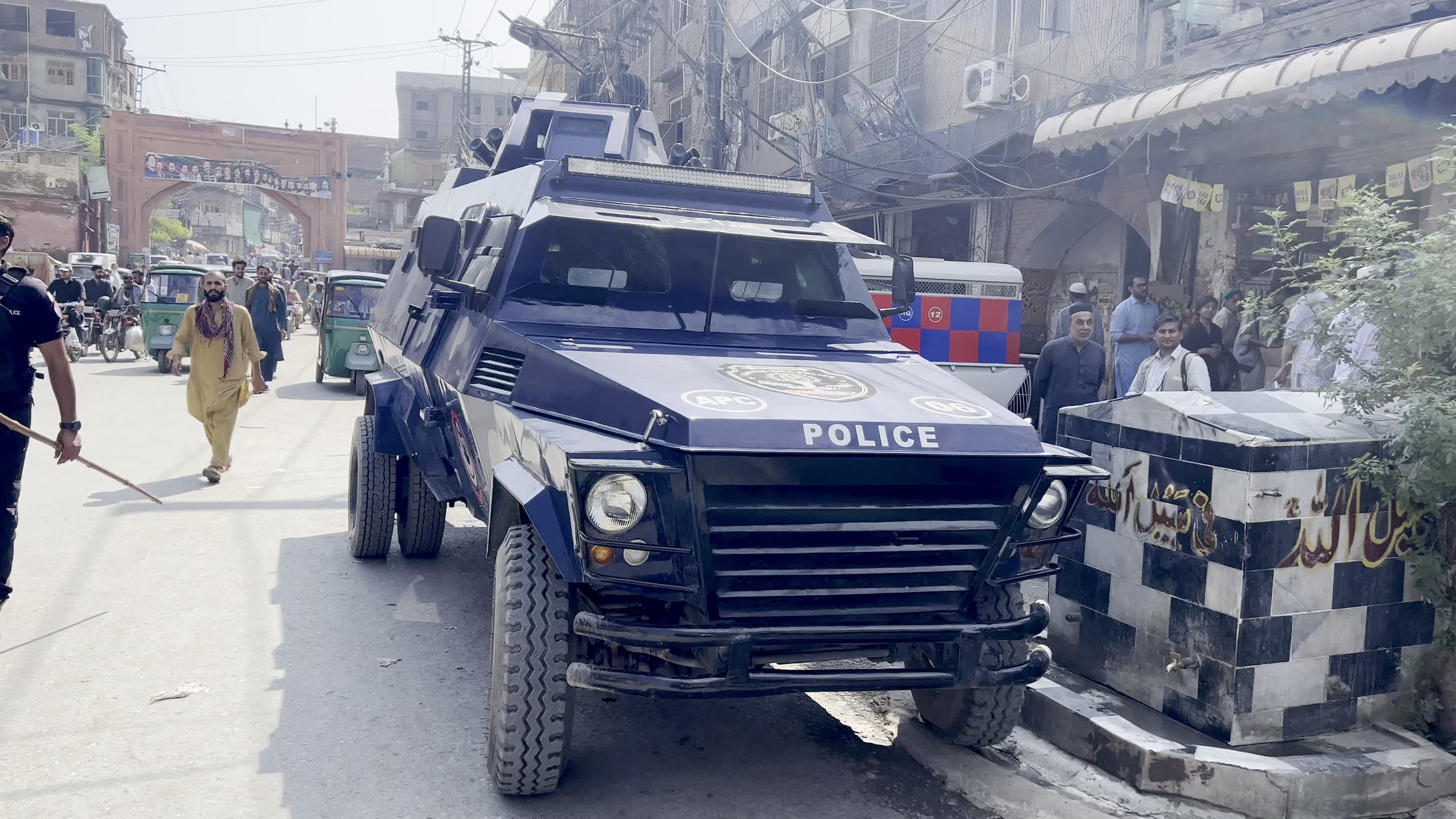 Police Arrest PTI Supporters During Protest in Peshawar