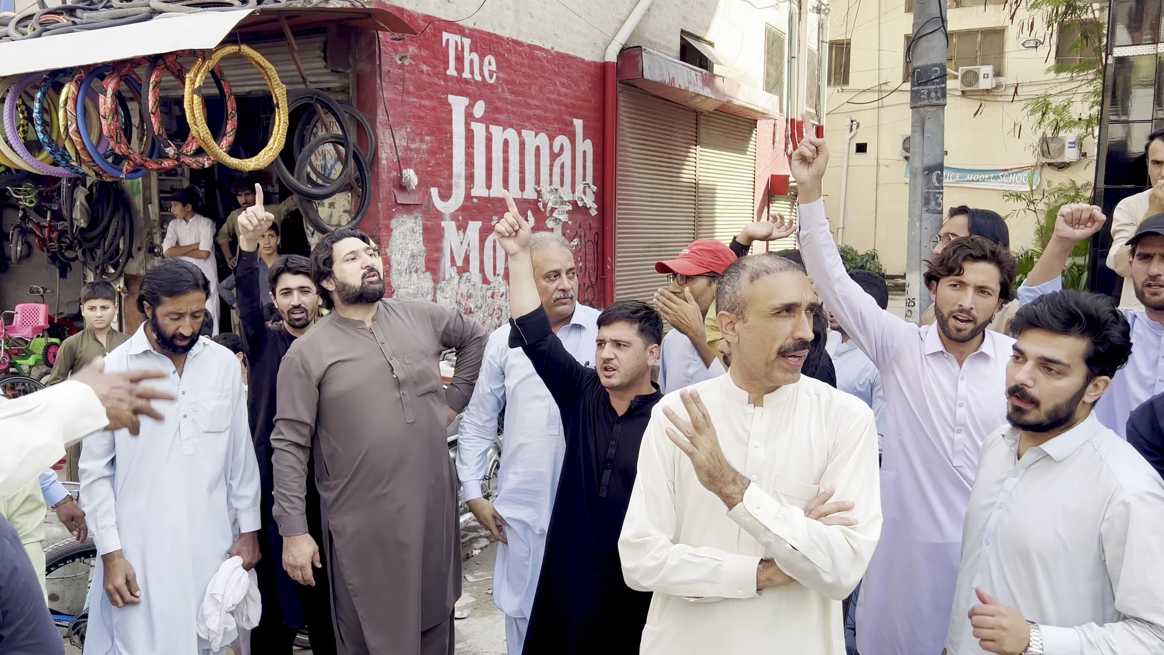 Police Arrest PTI Supporters During Protest in Peshawar