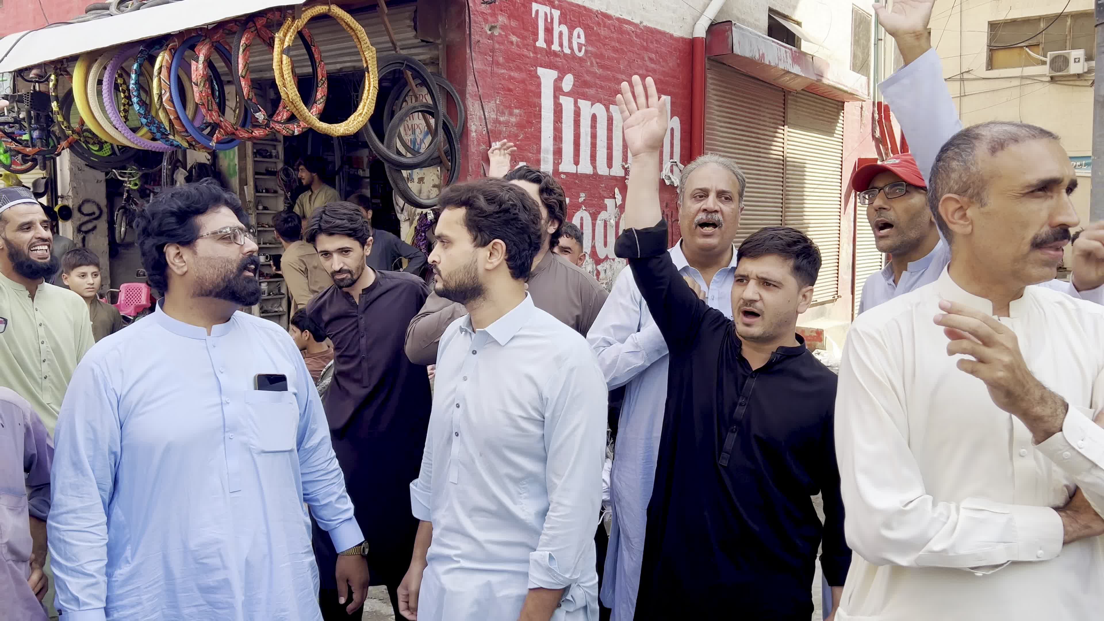 Police Arrest PTI Supporters During Protest in Peshawar