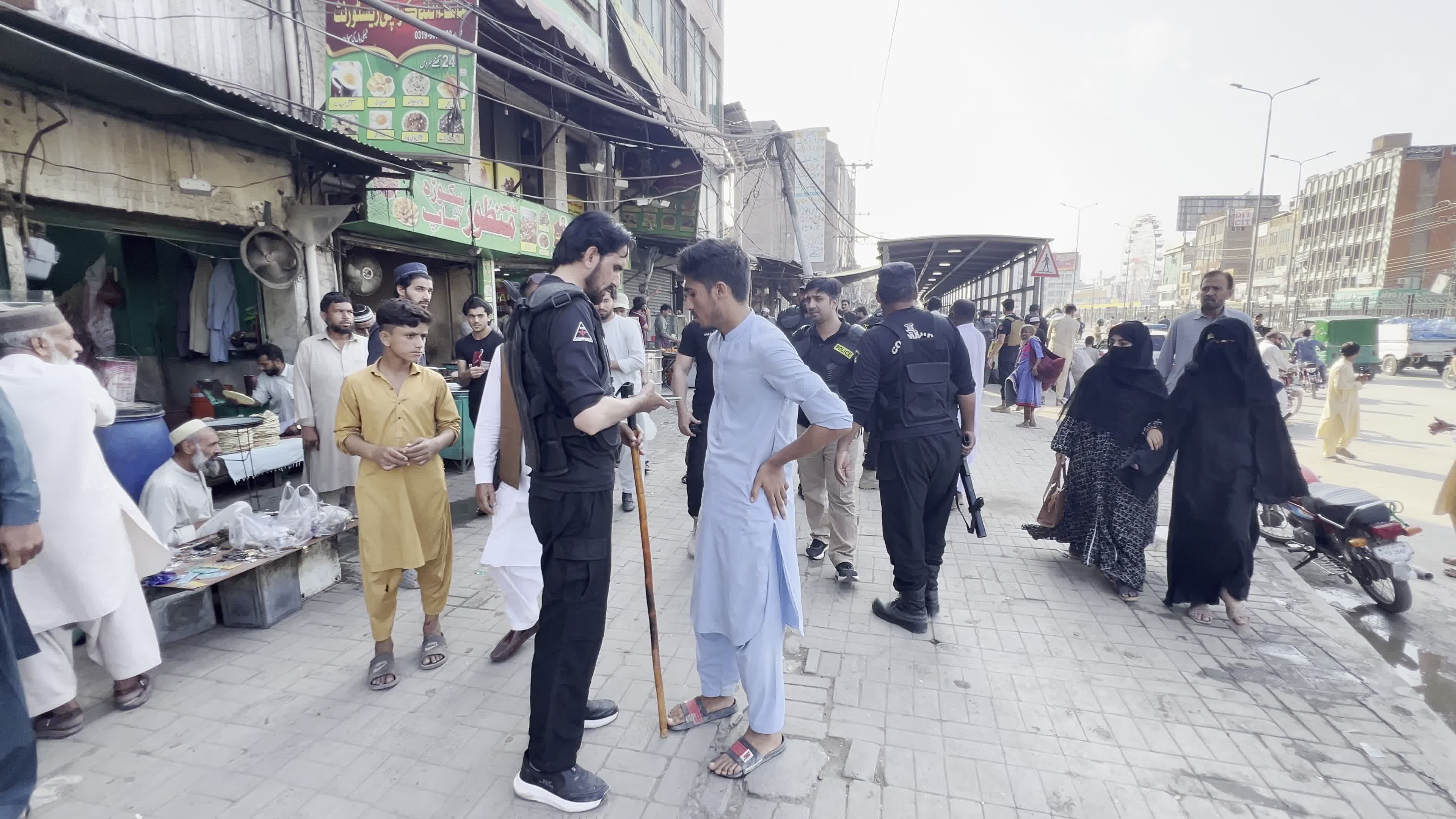 Police Arrest PTI Supporters During Protest in Peshawar