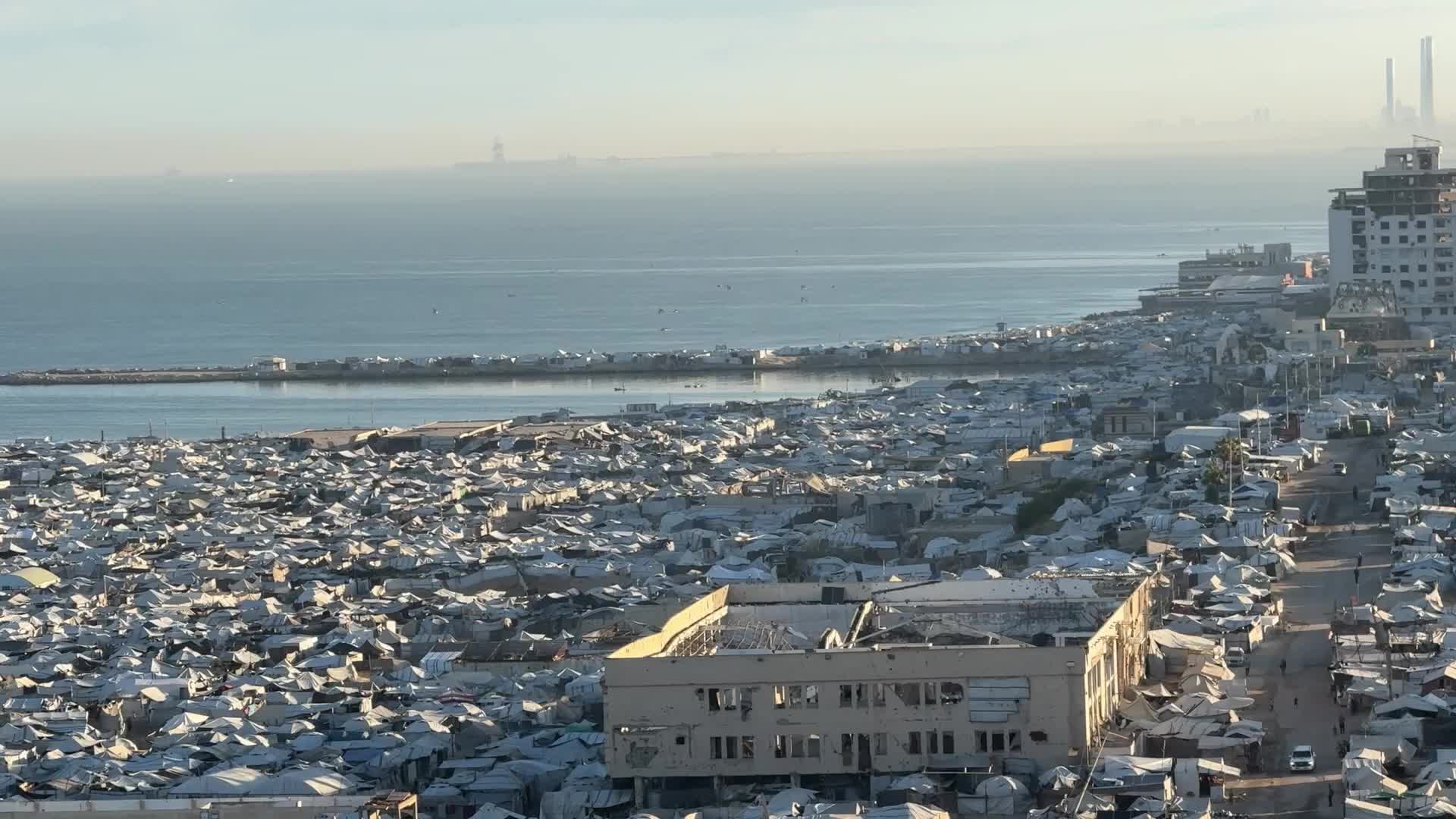 Aftermath of Israeli Airstrike In Gaza