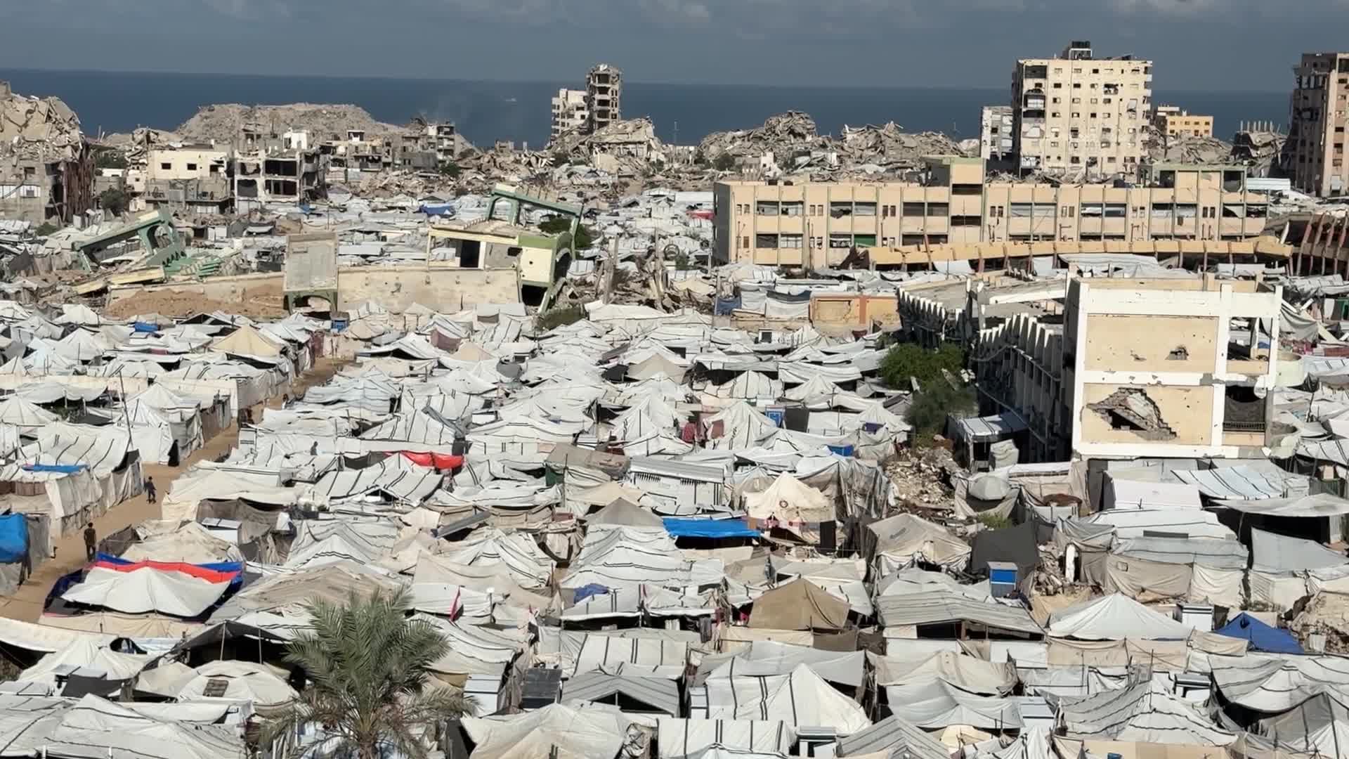 Aftermath of Israeli Airstrike In Gaza