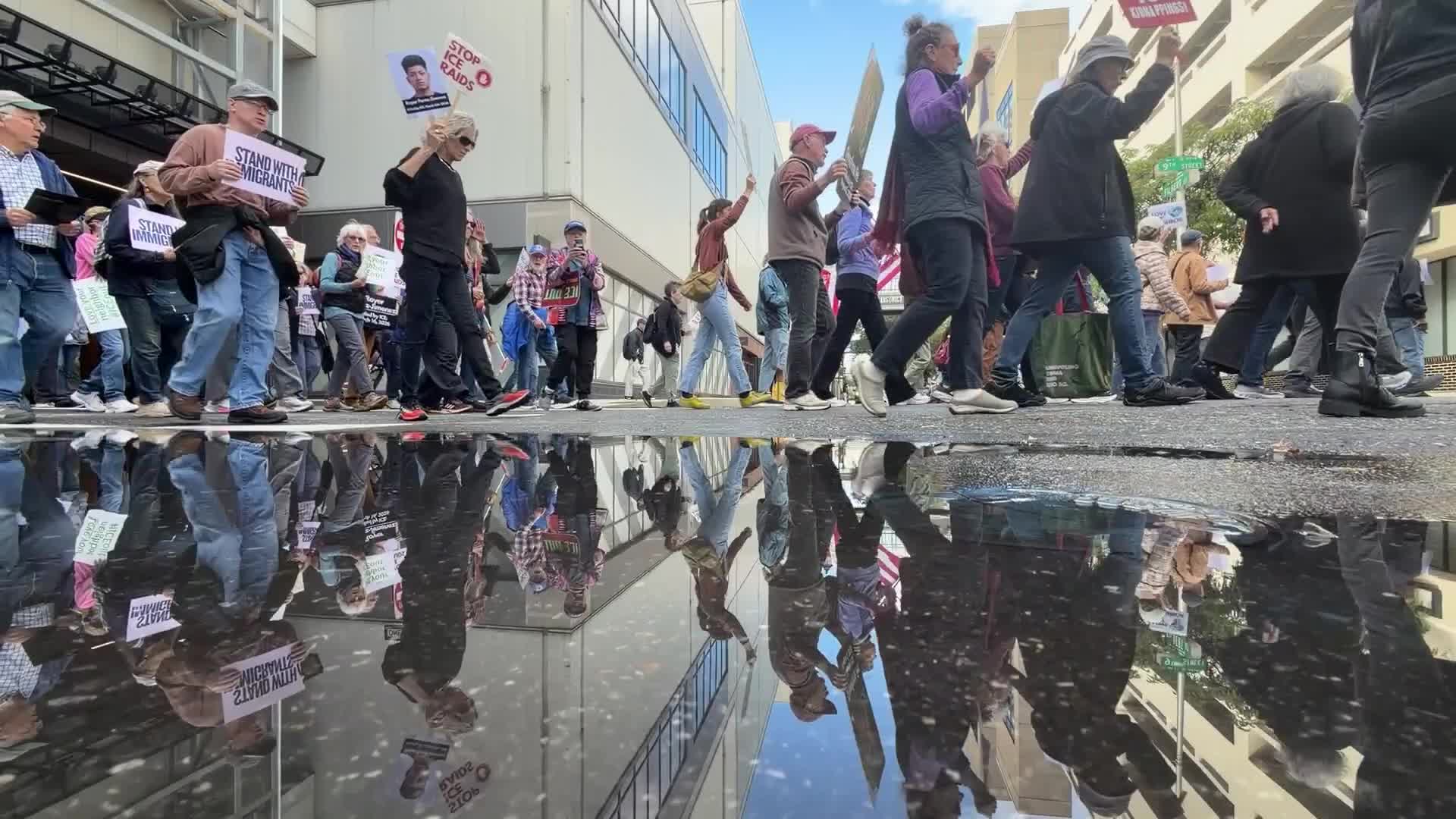Faith Leaders and Activists Hold March and Vigil for Immigrant Justice in Philadelphia