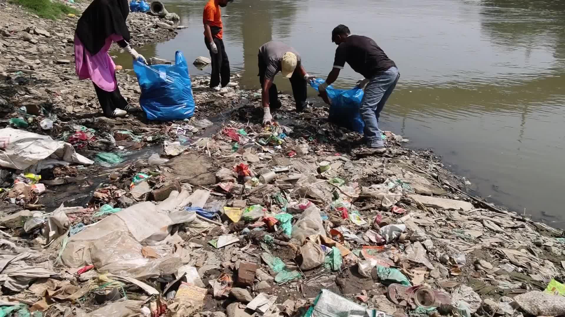 River Jhelum Cleaning Drive In kashmir