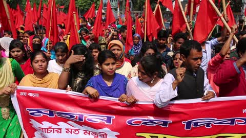 1st May Day Rally In Dhaka