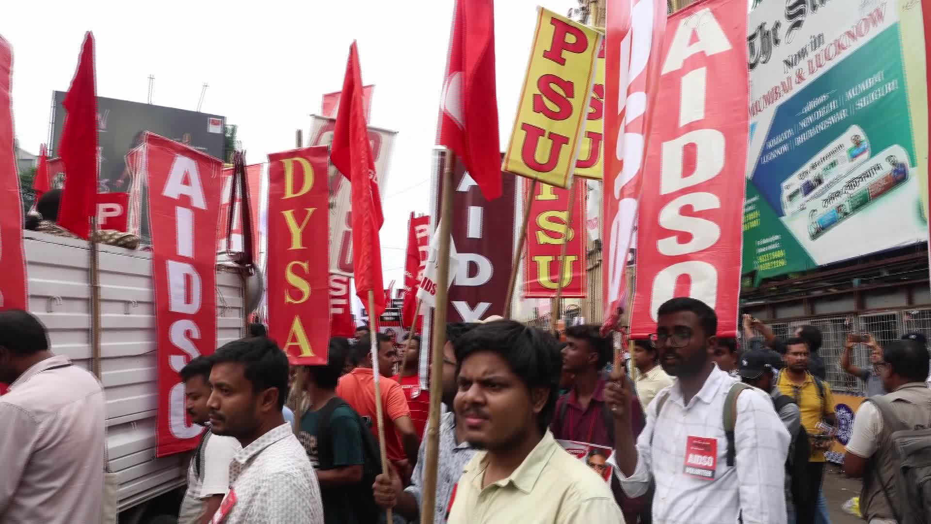 Leftist Student Organisations Protest In Kolkata, India - 10/11/2026
