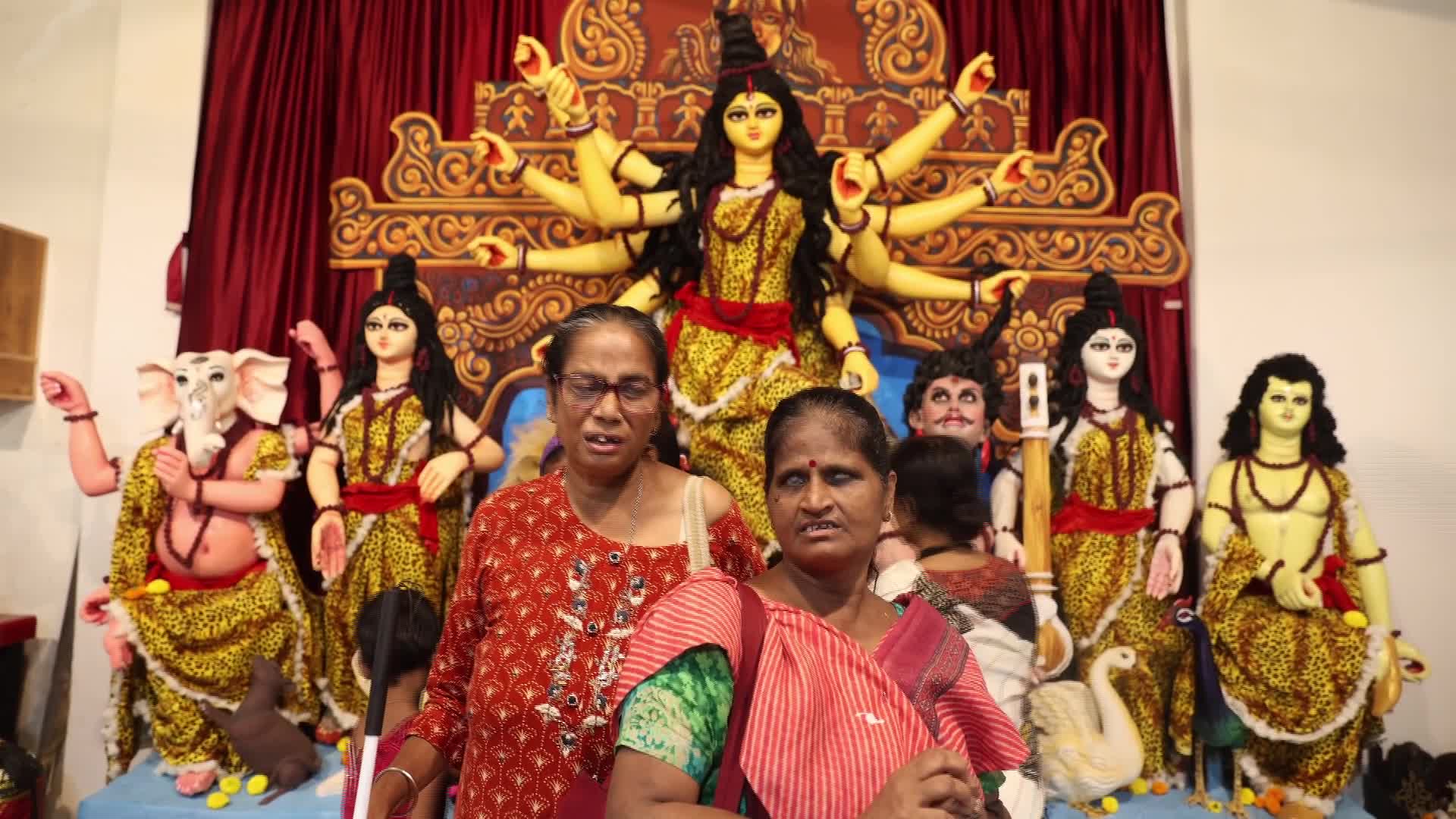 Underprivileged People Receive Durga Puja Gifts in Kolkata,Inda - 10/11/2026