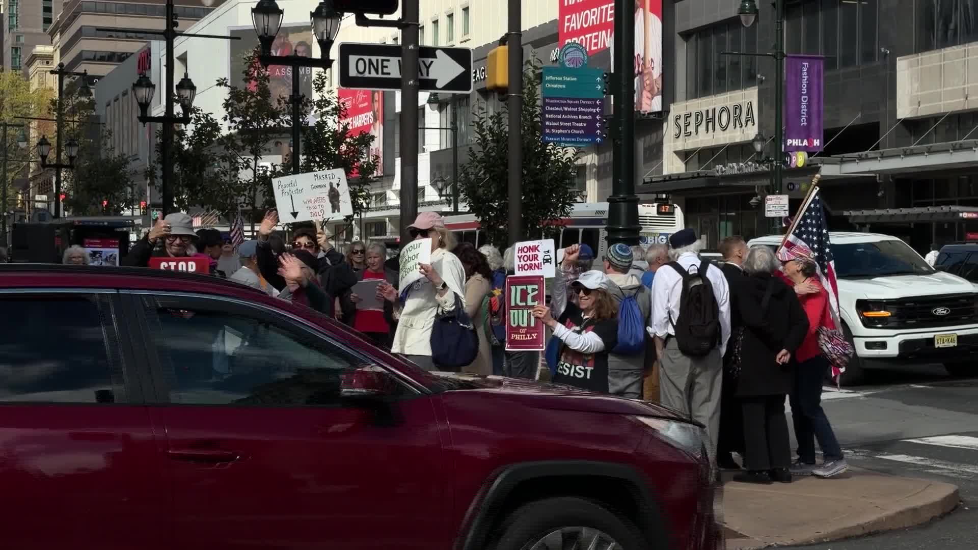 Faith Leaders and Activists Hold March and Vigil for Immigrant Justice in Philadelphia - 10/12/2026