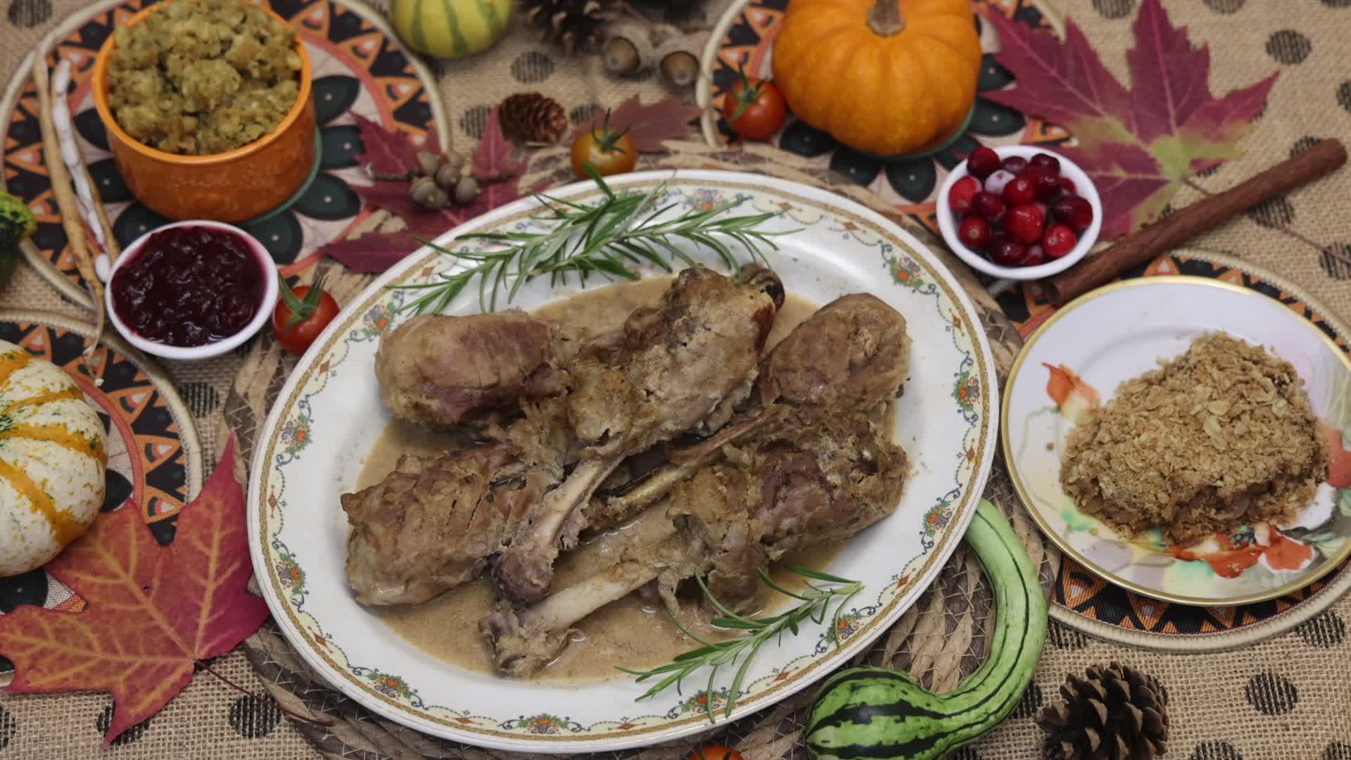 Traditional Thanksgiving Turkey Dinner