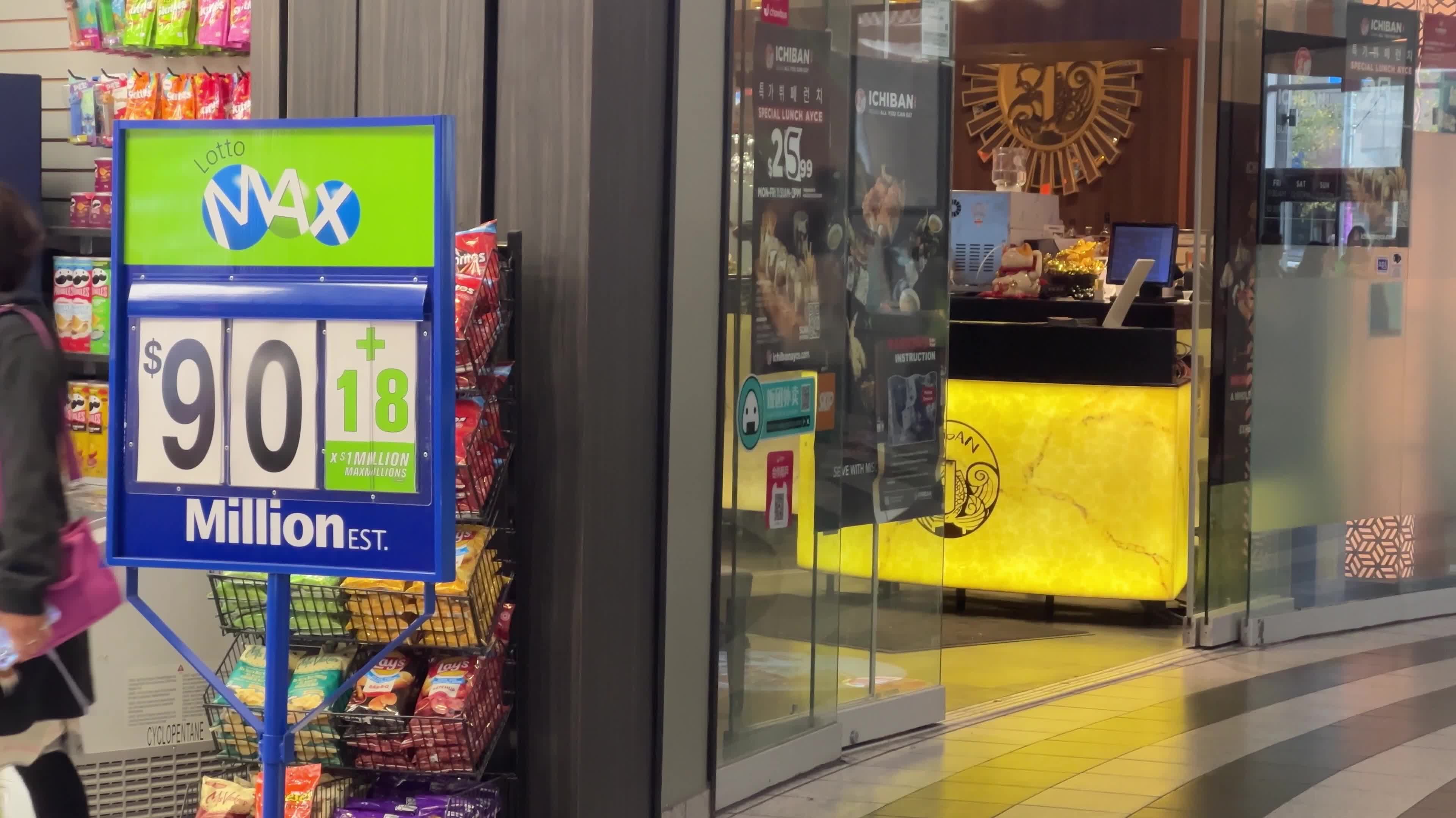 Lotto Max jackpot grows to historic $90 million, Canada's biggest lottery prize ever