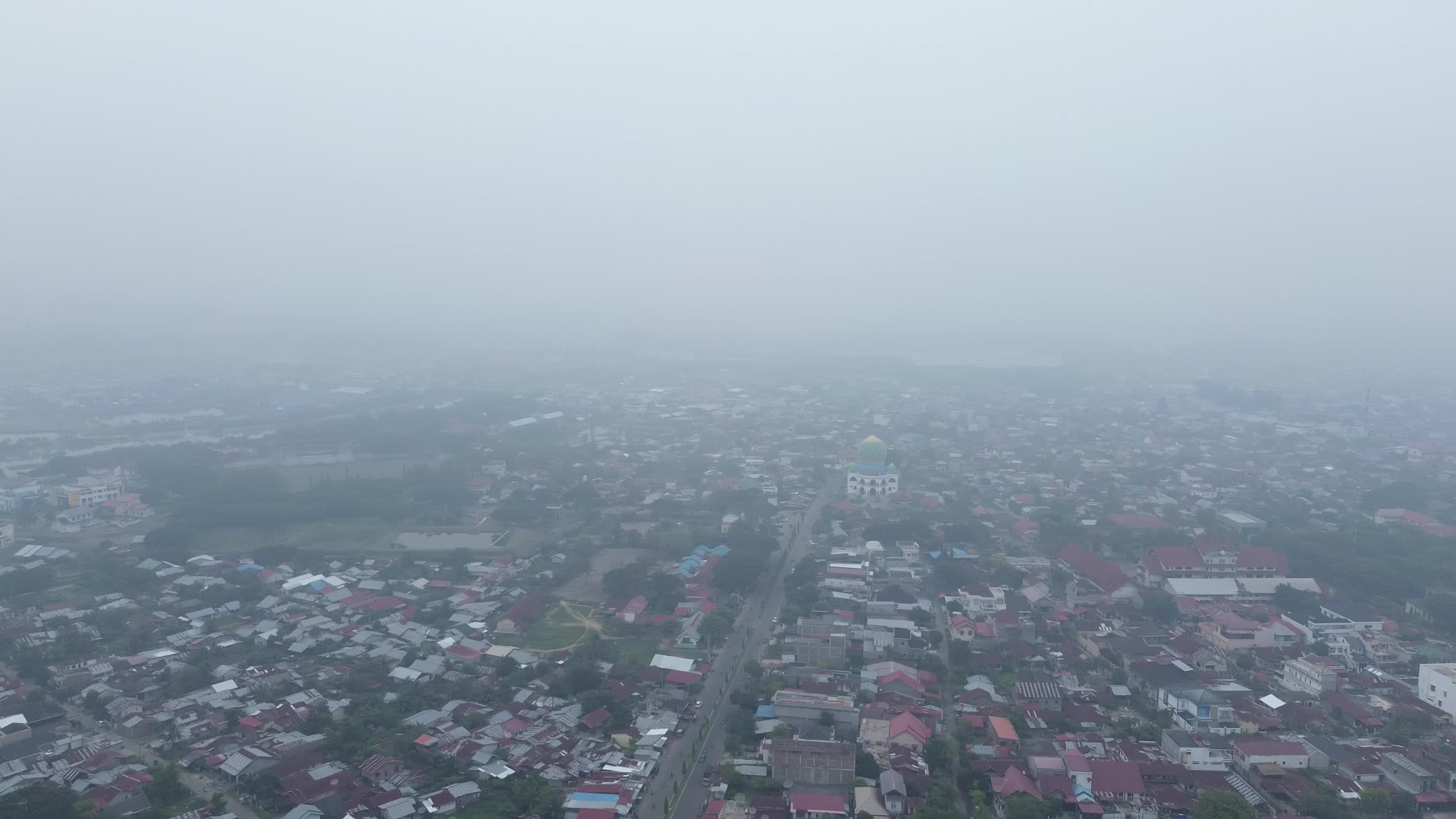 Wildfire Haze Begins Blanketing Aceh