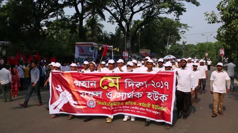 1st May Day Rally In Dhaka