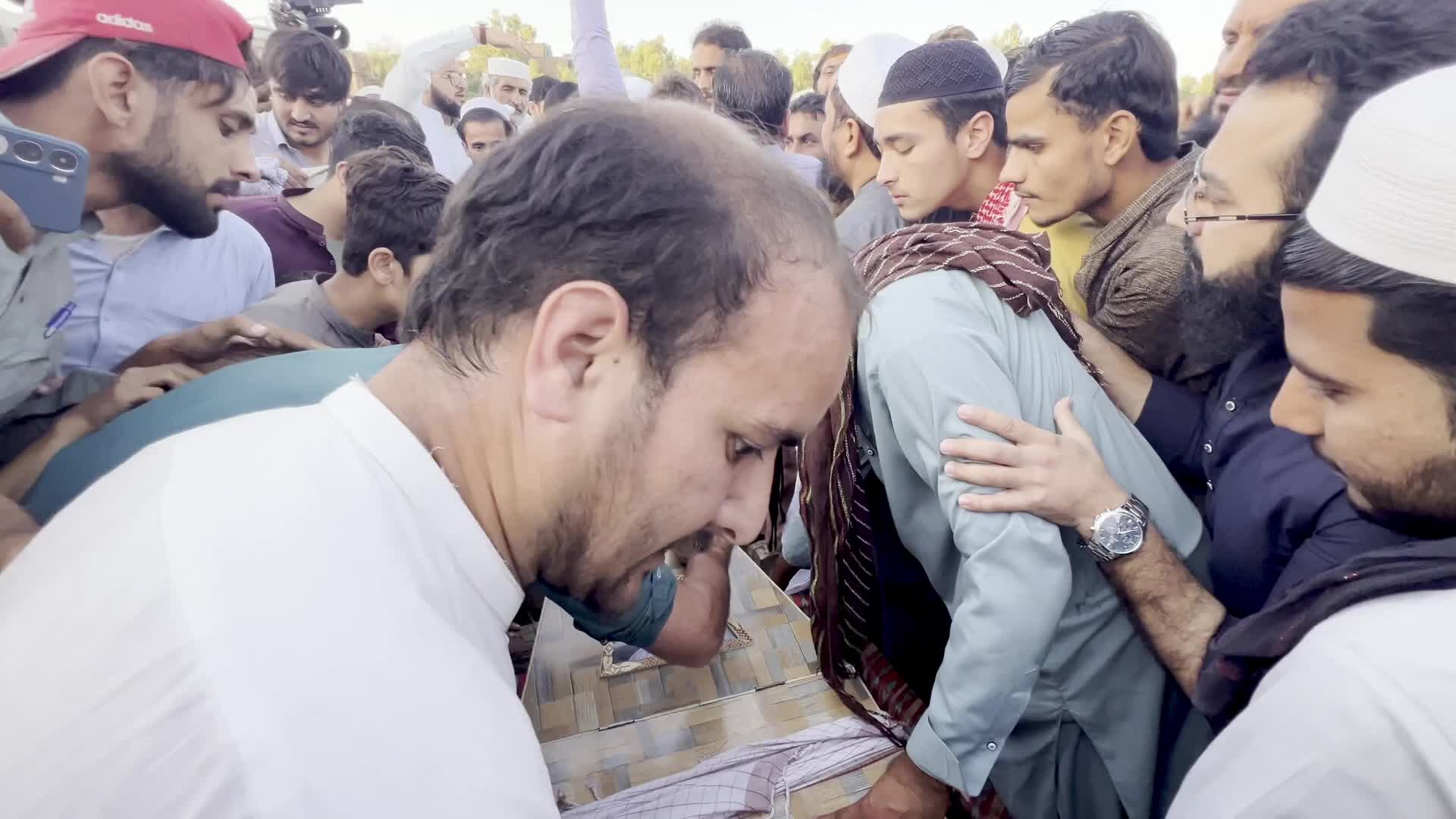 Dozens of children killed in private school roof collapse in Peshawar