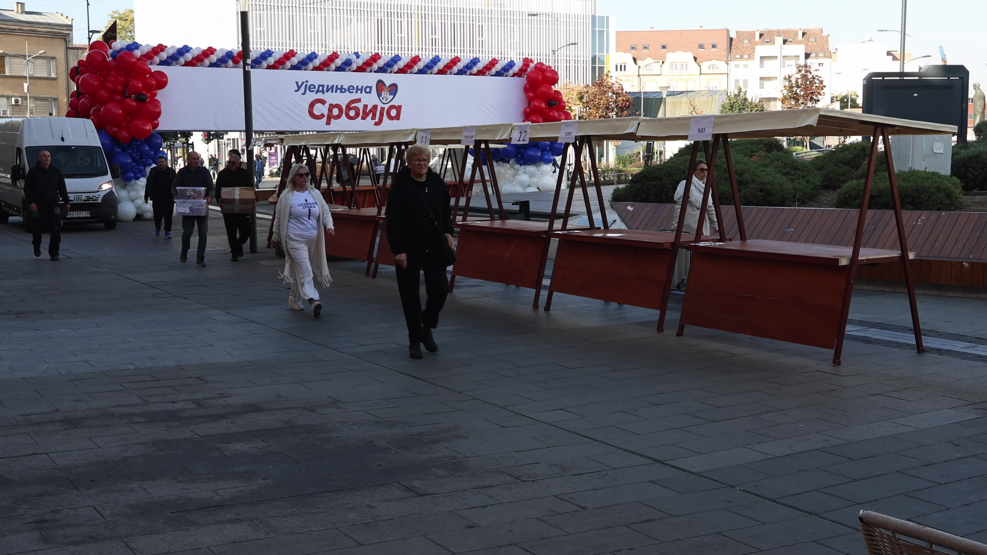 SNS Rally in Novi Sad, Serbia