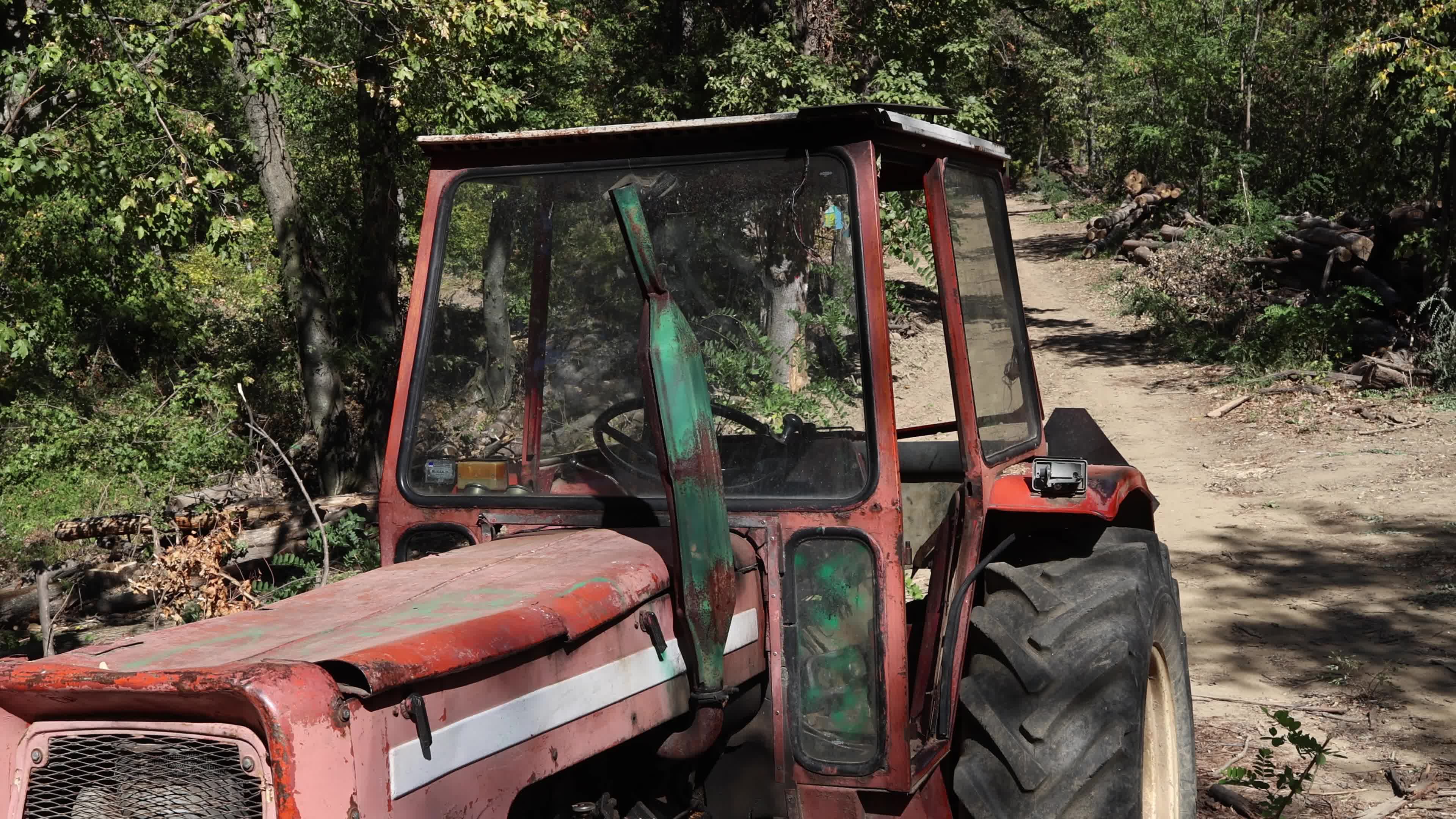 Tractor for Timber Removal
