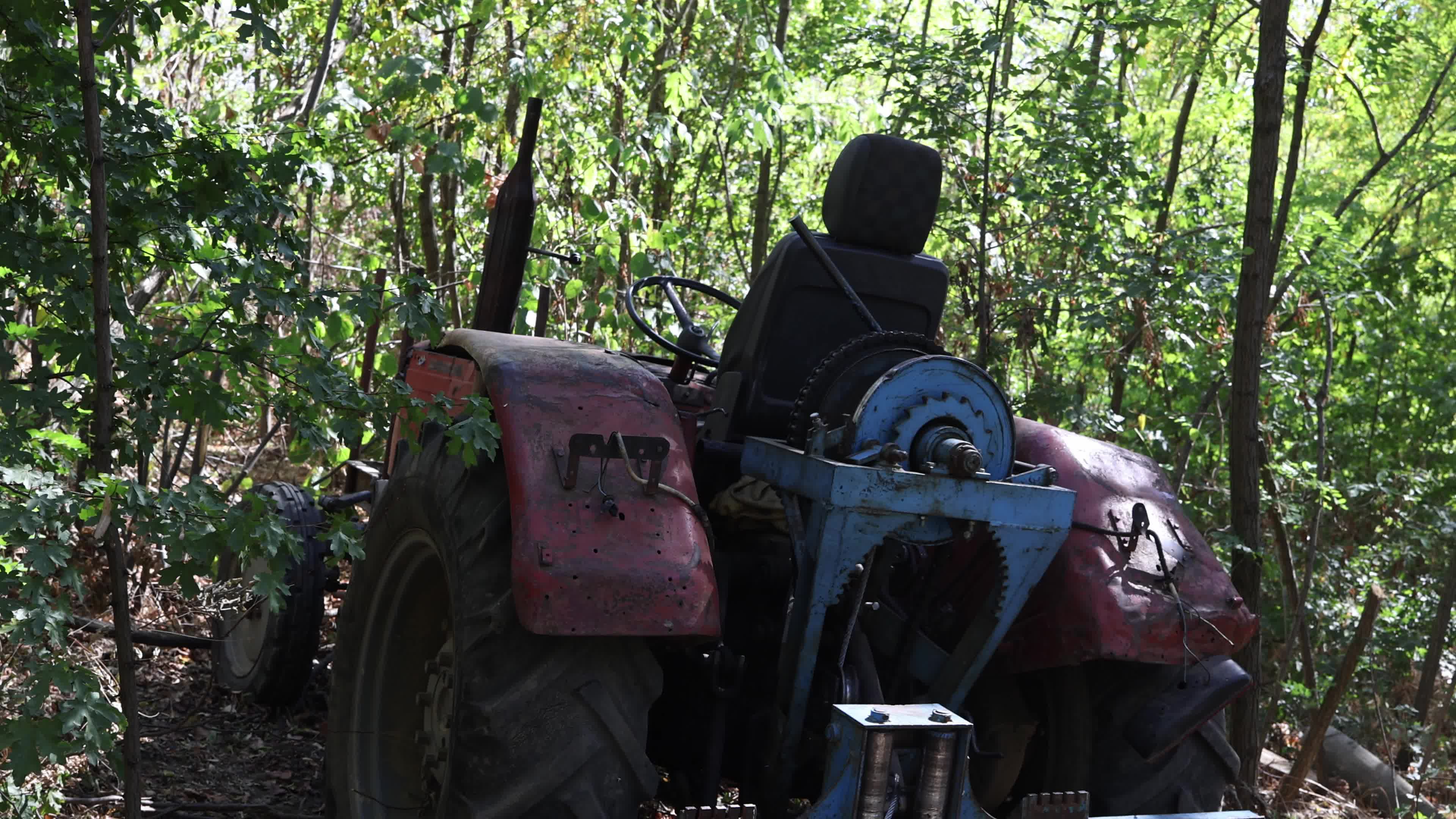 Tractor for Timber Removal