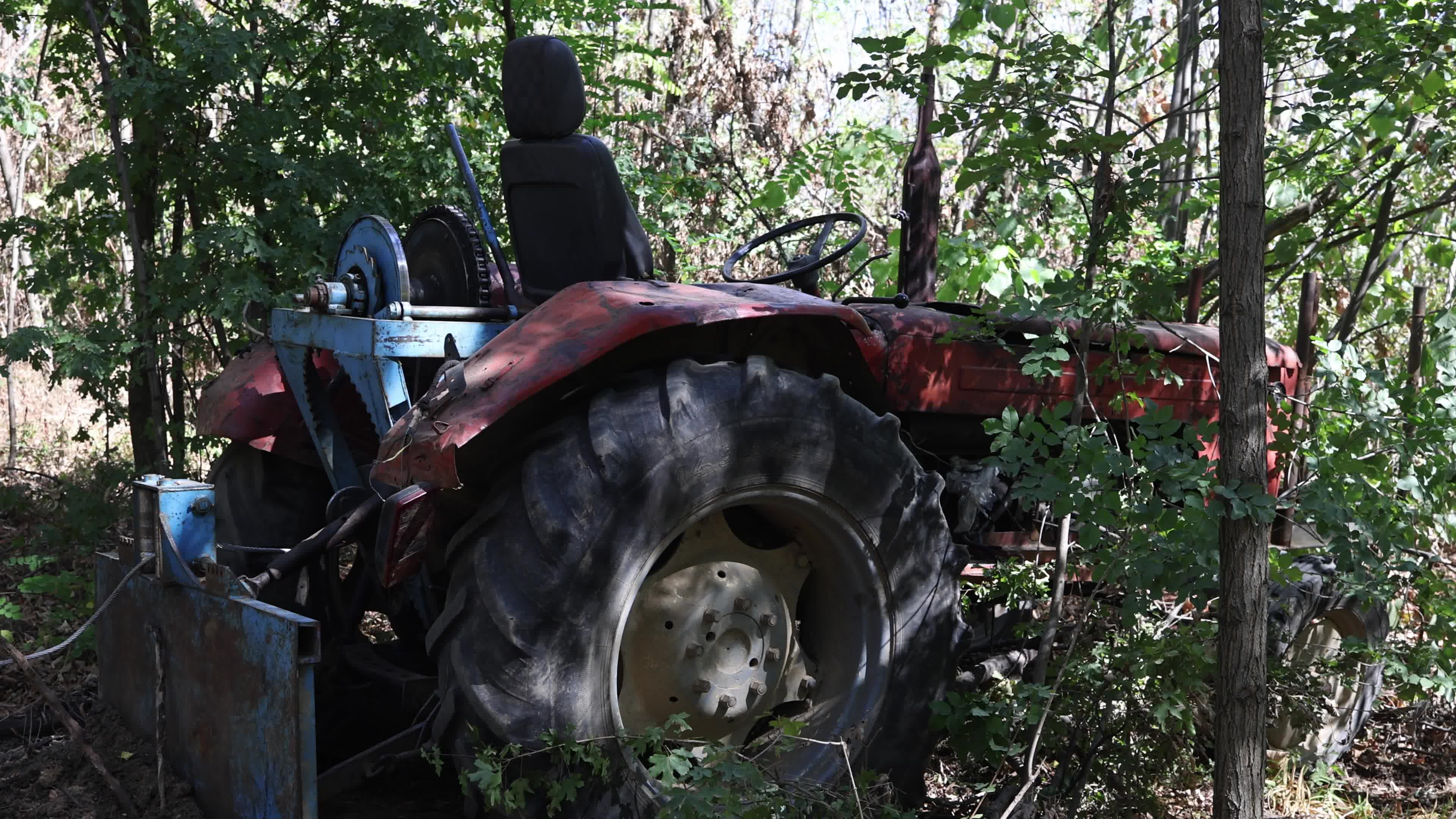 Tractor for Timber Removal
