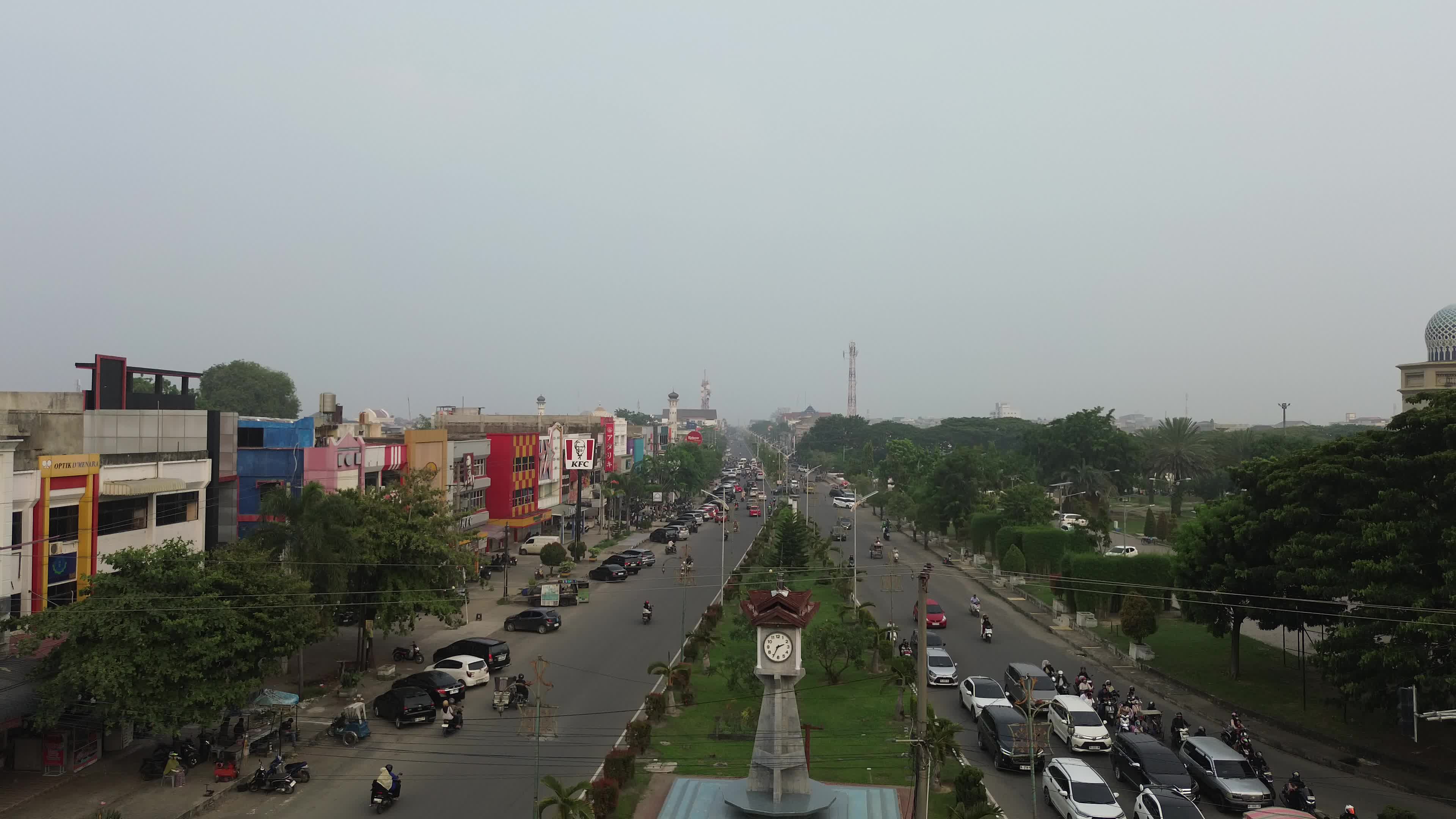 Wildfire Haze Begins Blanketing Aceh