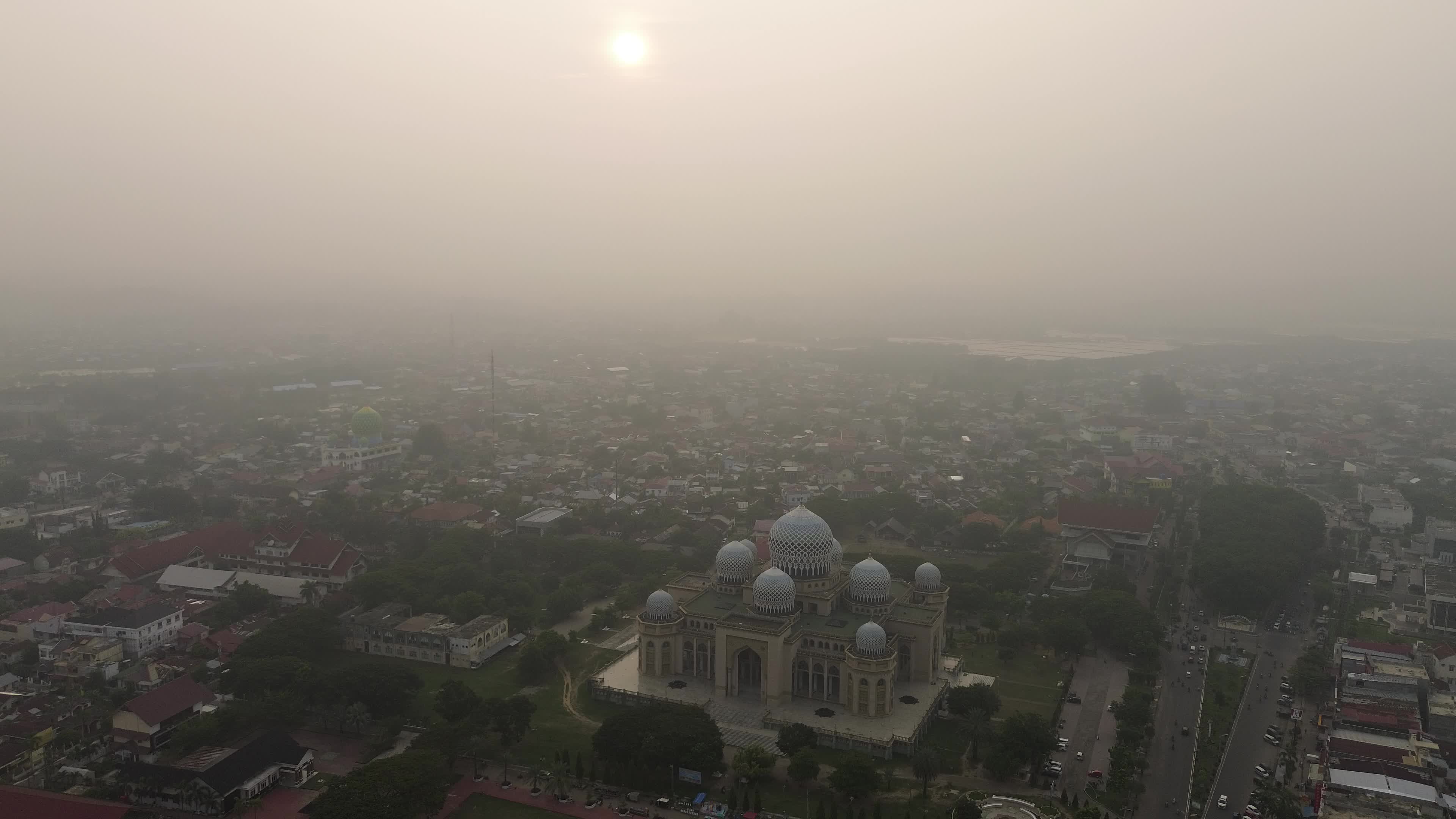 Wildfire Haze Begins Blanketing Aceh