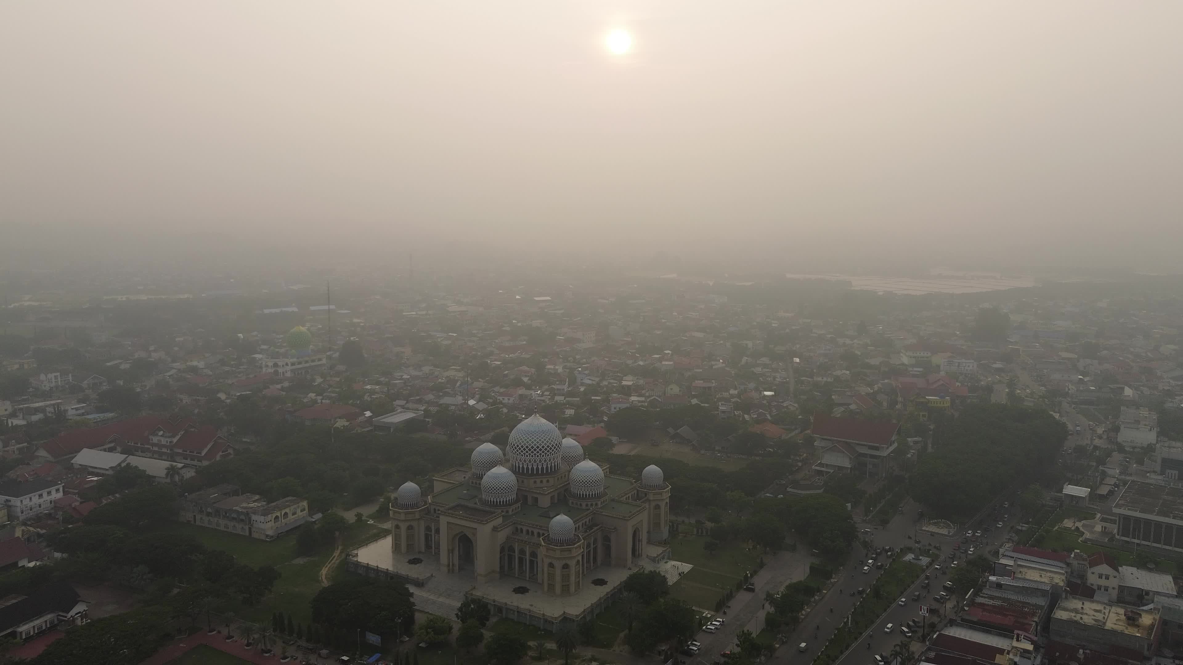Wildfire Haze Begins Blanketing Aceh