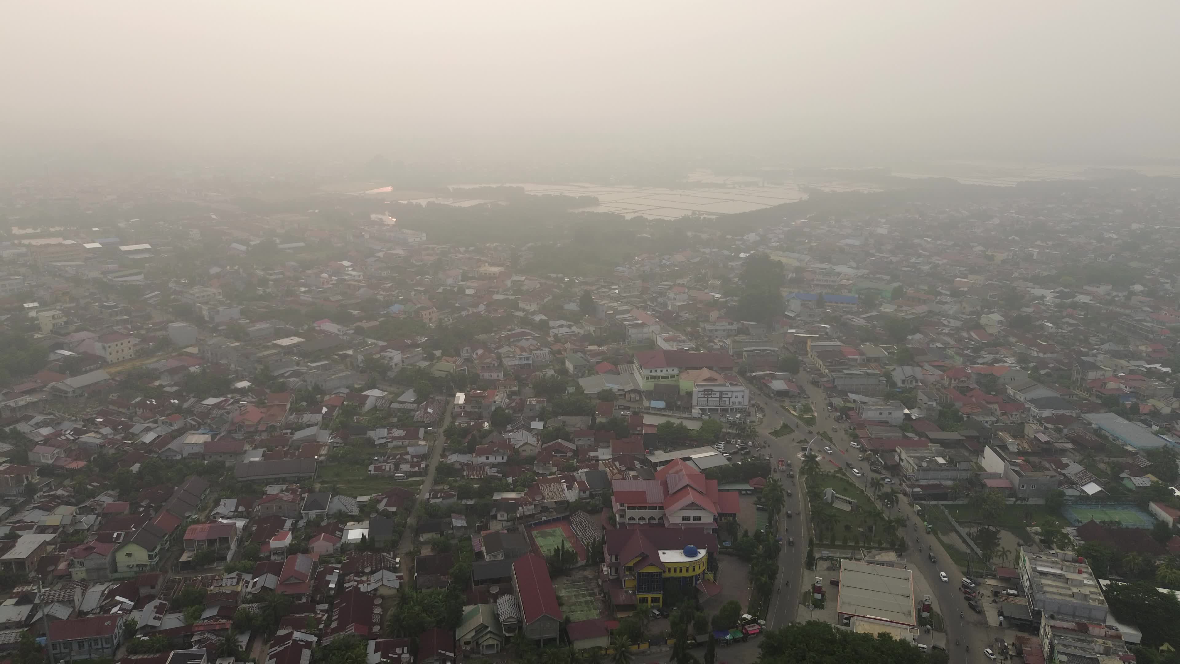 Wildfire Haze Begins Blanketing Aceh
