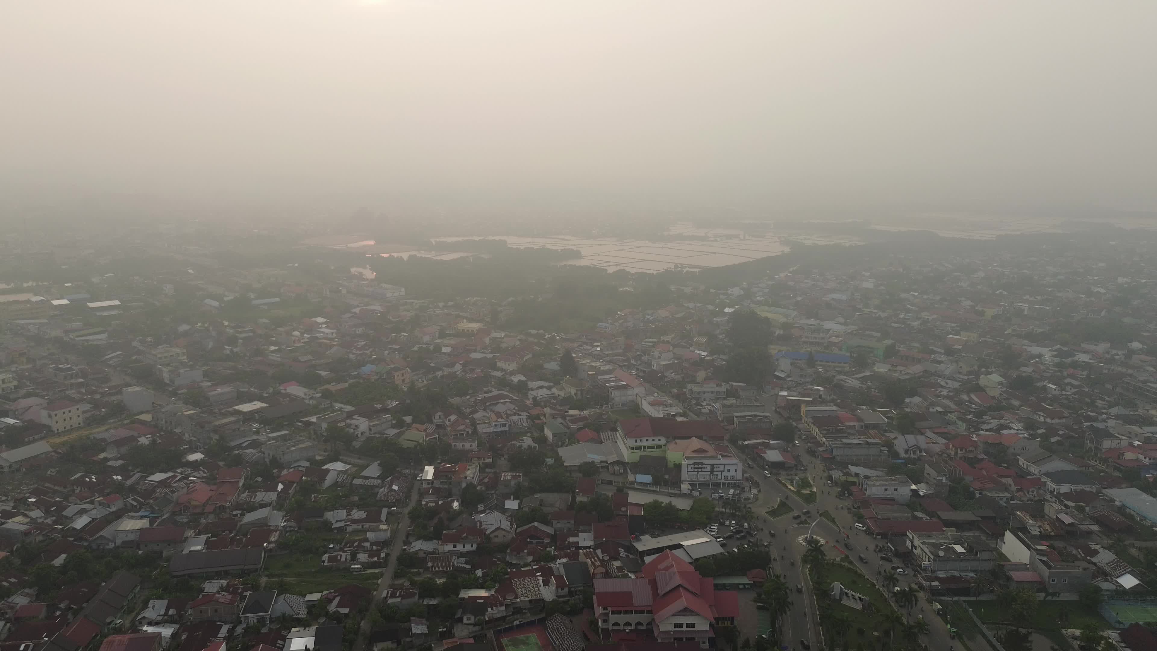 Wildfire Haze Begins Blanketing Aceh