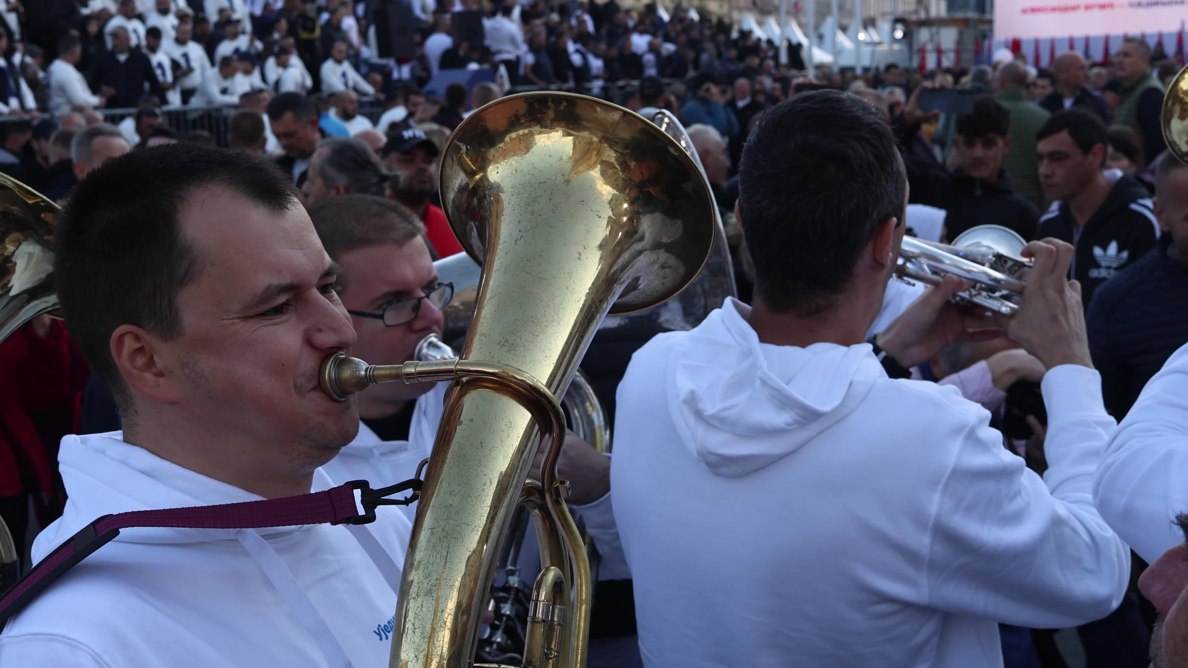 SNS Rally in Novi Sad, Serbia