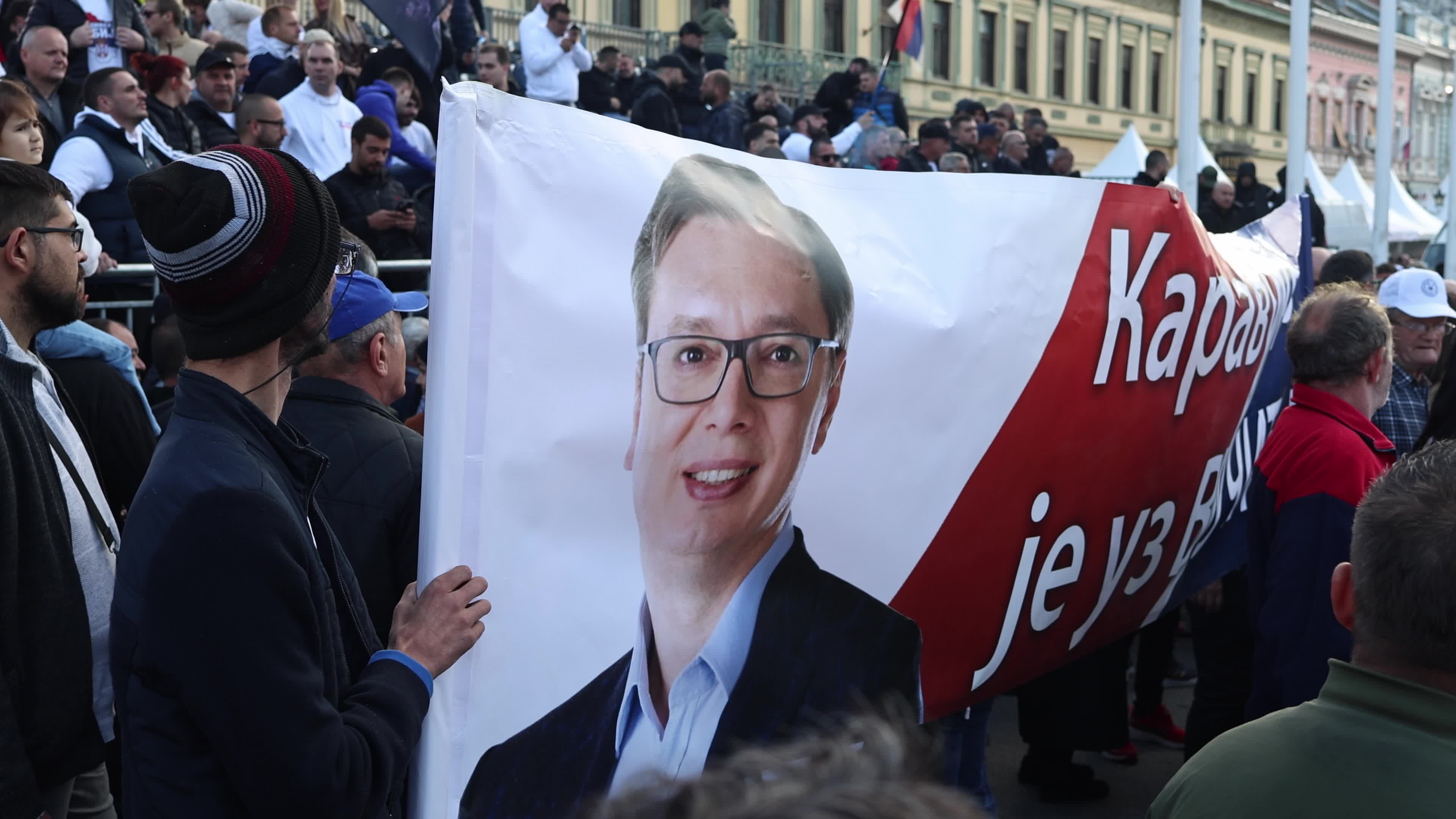 SNS Rally in Novi Sad, Serbia