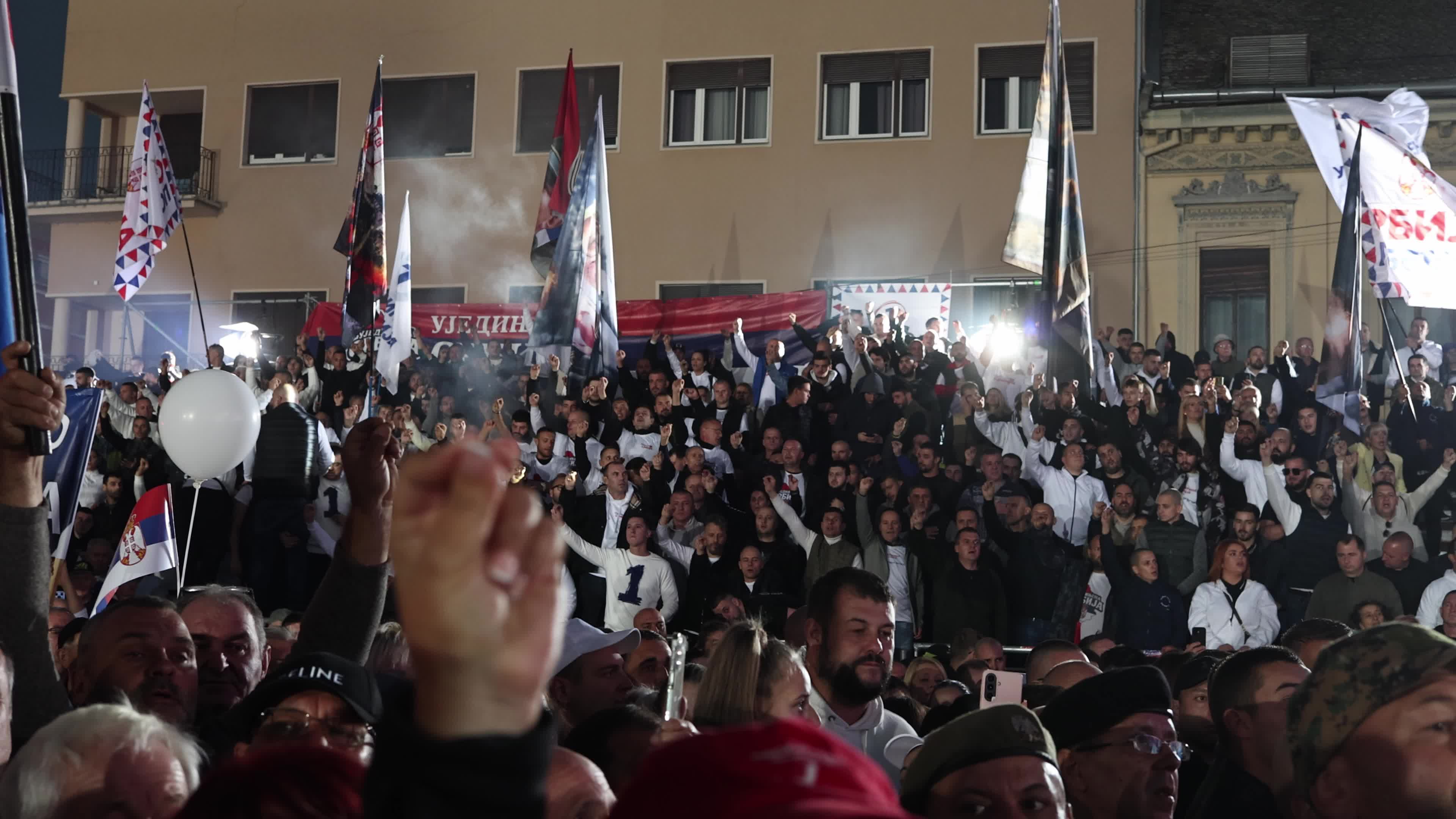 SNS Rally in Novi Sad, Serbia