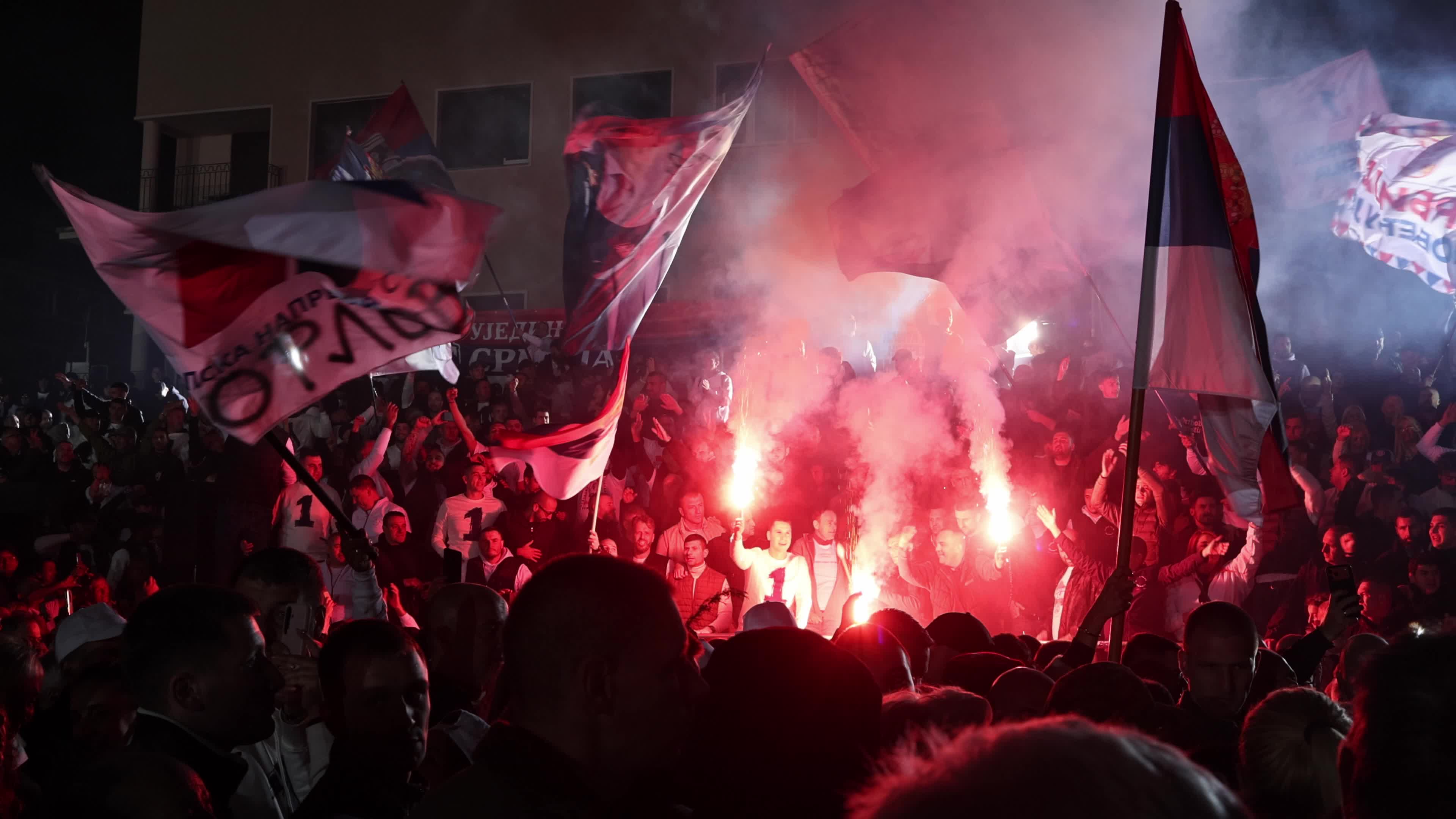 SNS Rally in Novi Sad, Serbia