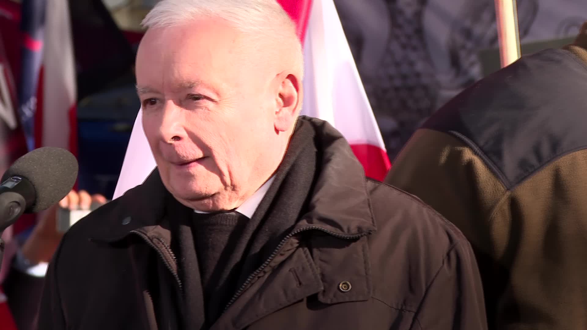 Poland: Kaczynski at opposition rally