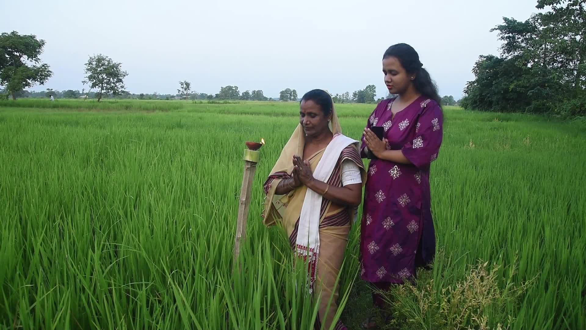 Kati Bihu festival in Assam , India